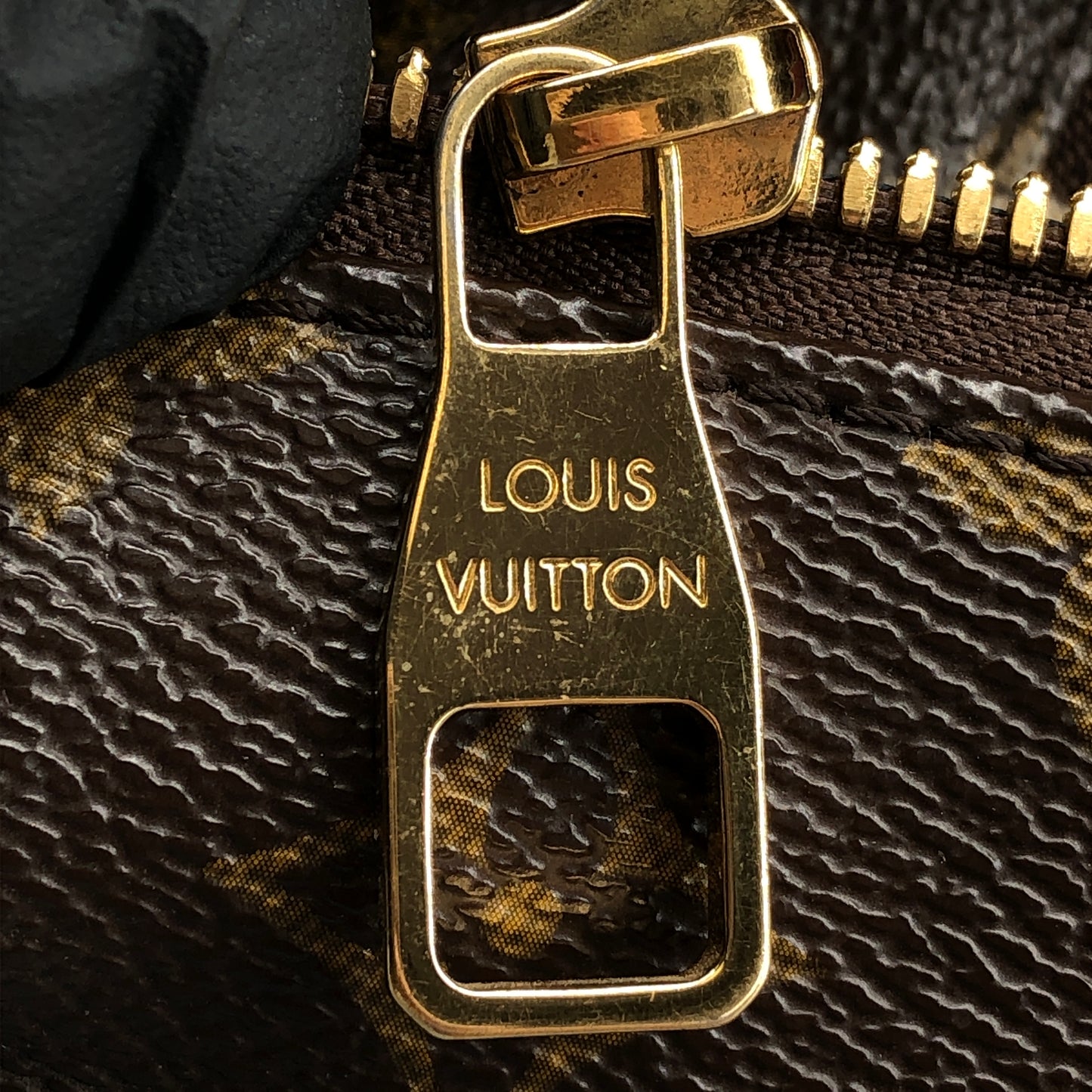Louis Vuitton Monogram Canvas Tote Bag Brown
