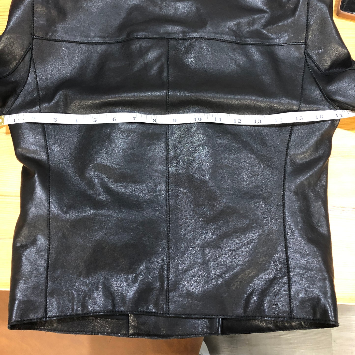Mackage Black Leather Biker Jacket Size XS