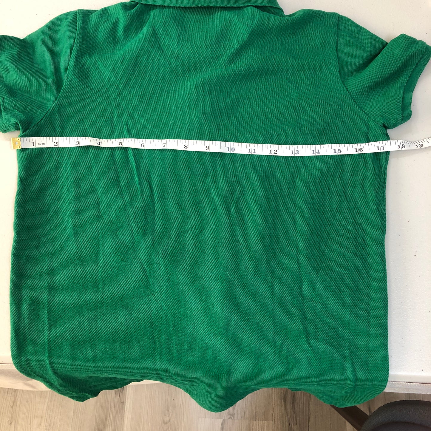Burberry Cotton Embroidered Logo Short Sleeve Polo Shirt 14Y Dark Green