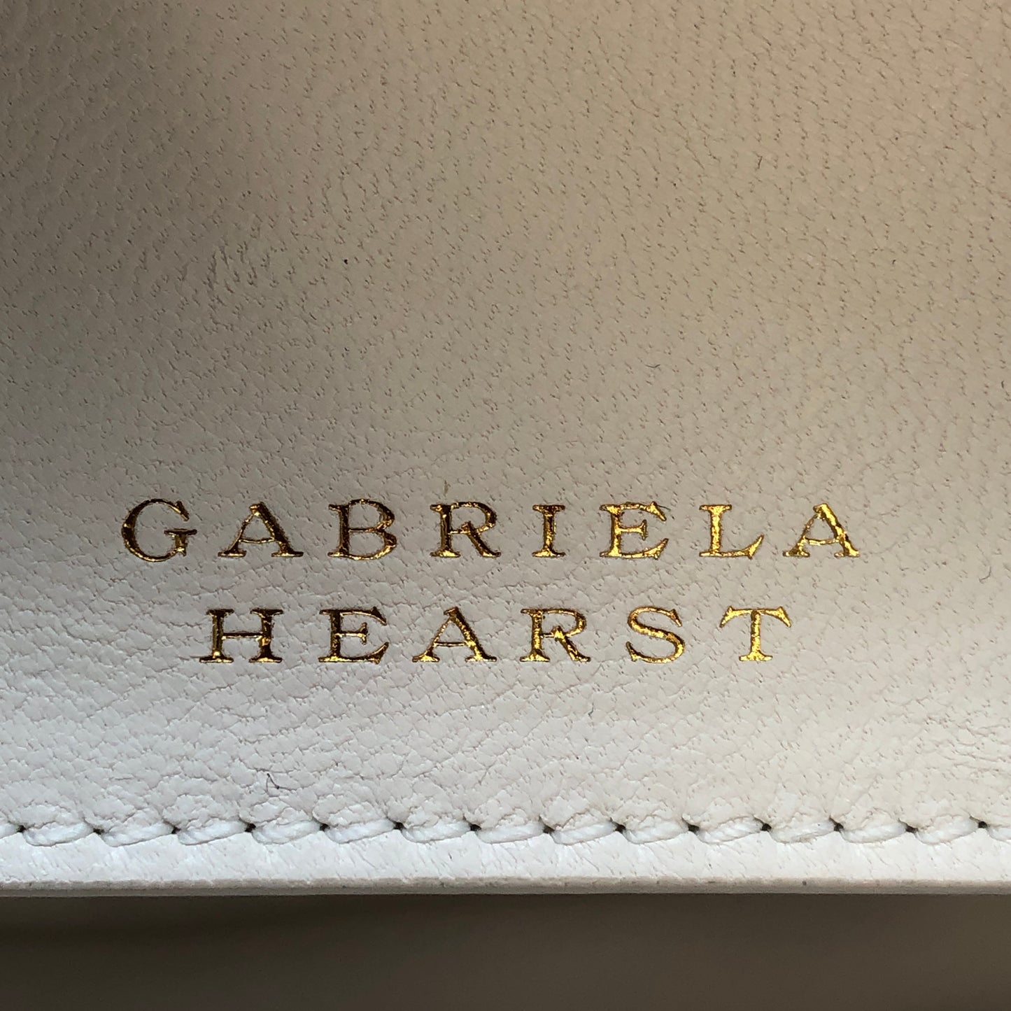 Gabriela Hearst Medium Top Handle Handbag White