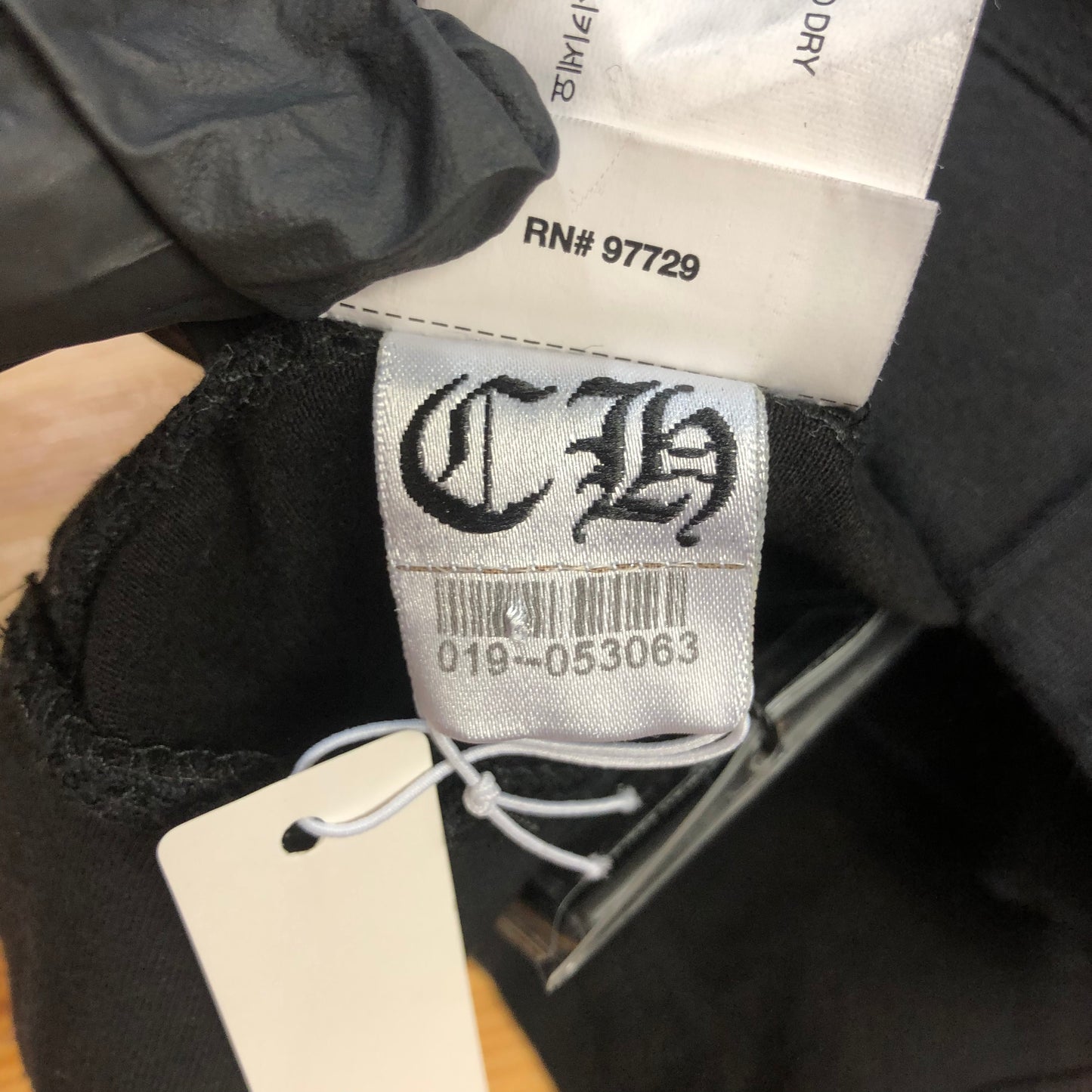 Chrome Hearts Script Logo Sweatpants with Blue Graphic Print