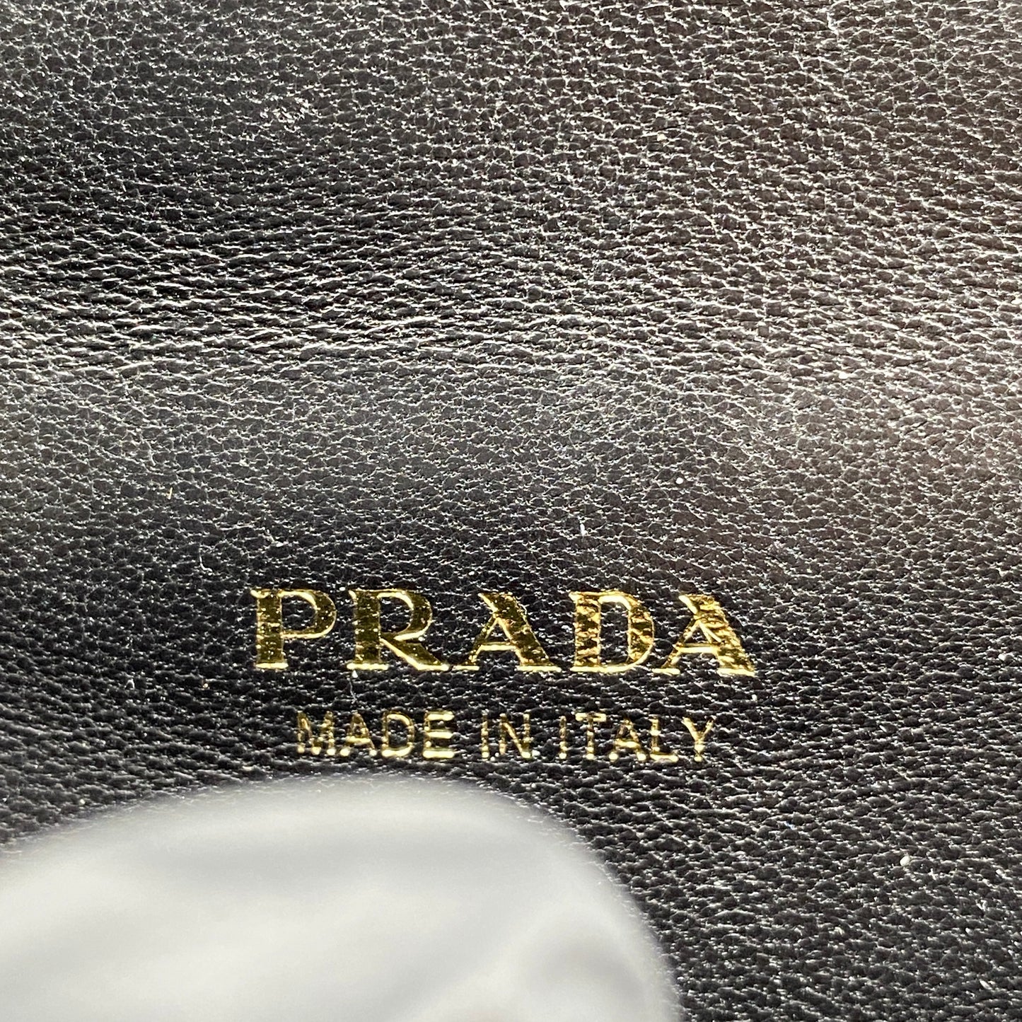 Prada Velvet City Calfskin Micro Cahier Bag Black