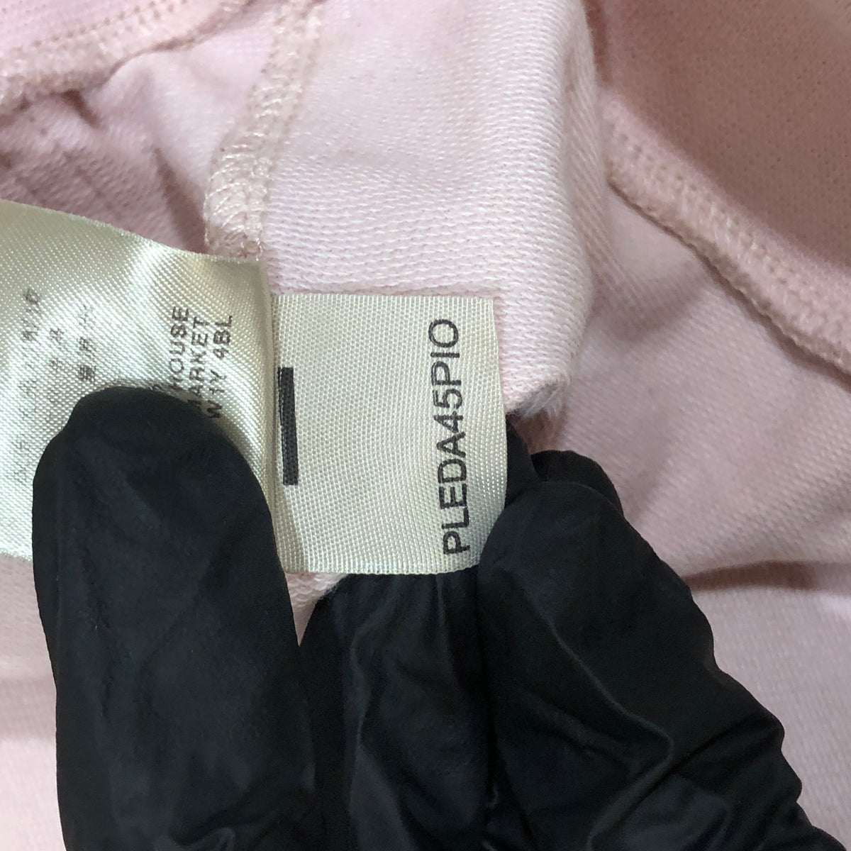 Burberry Light pink Women Zip Hoodie Jacket Size M