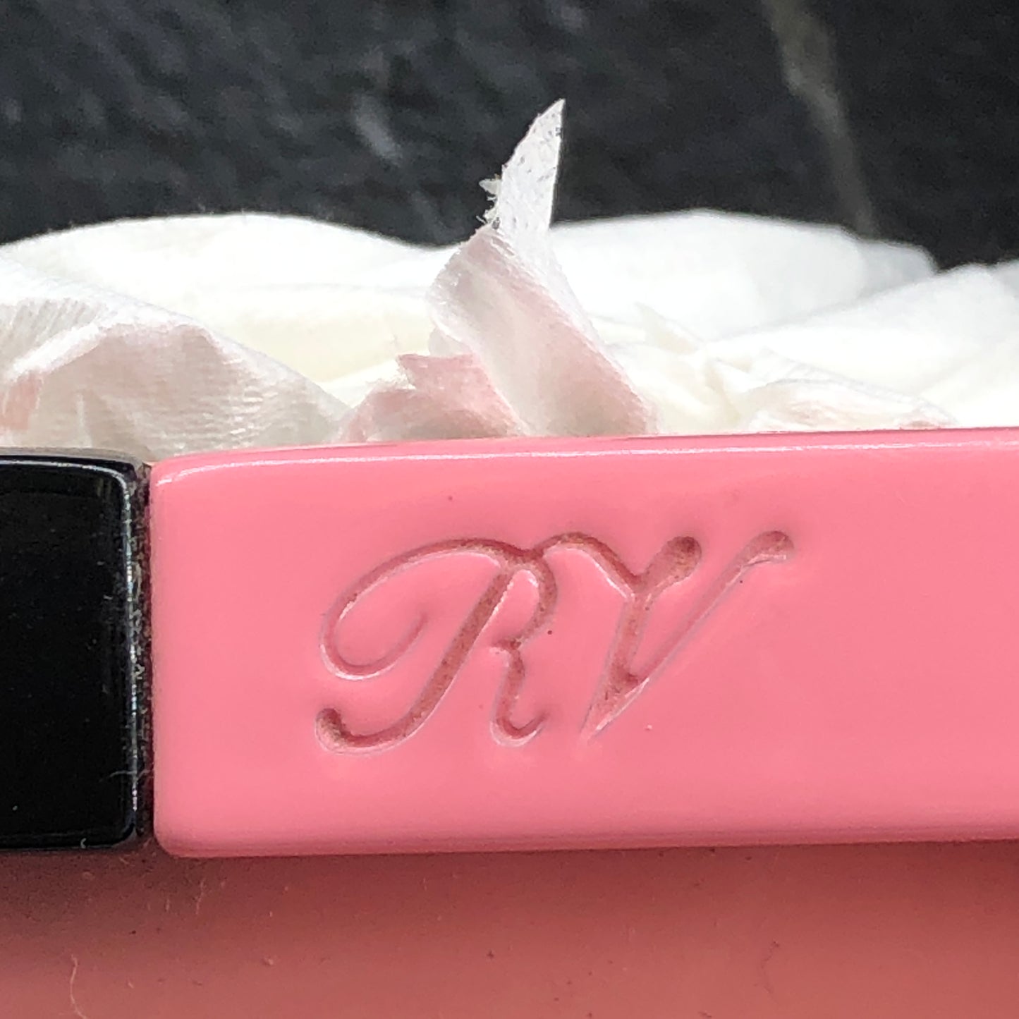 Roger Vivier Patent Leather Square Buckle Ballet Flats Size 40 Pink
