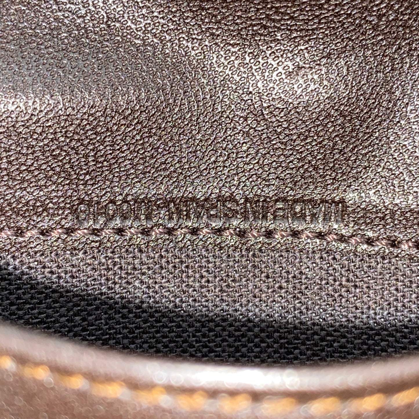 Lanvin Deep Brown Grain Leather Strap Bi-fold Short Wallet