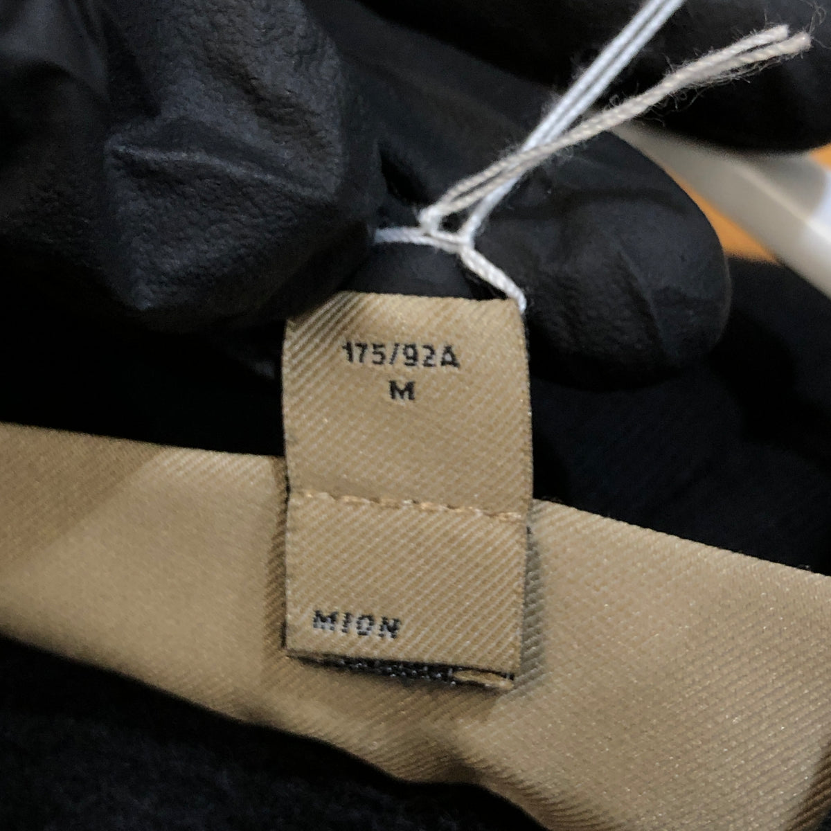 Burberry Black Logo Print Hooded Sweatshirt Size M