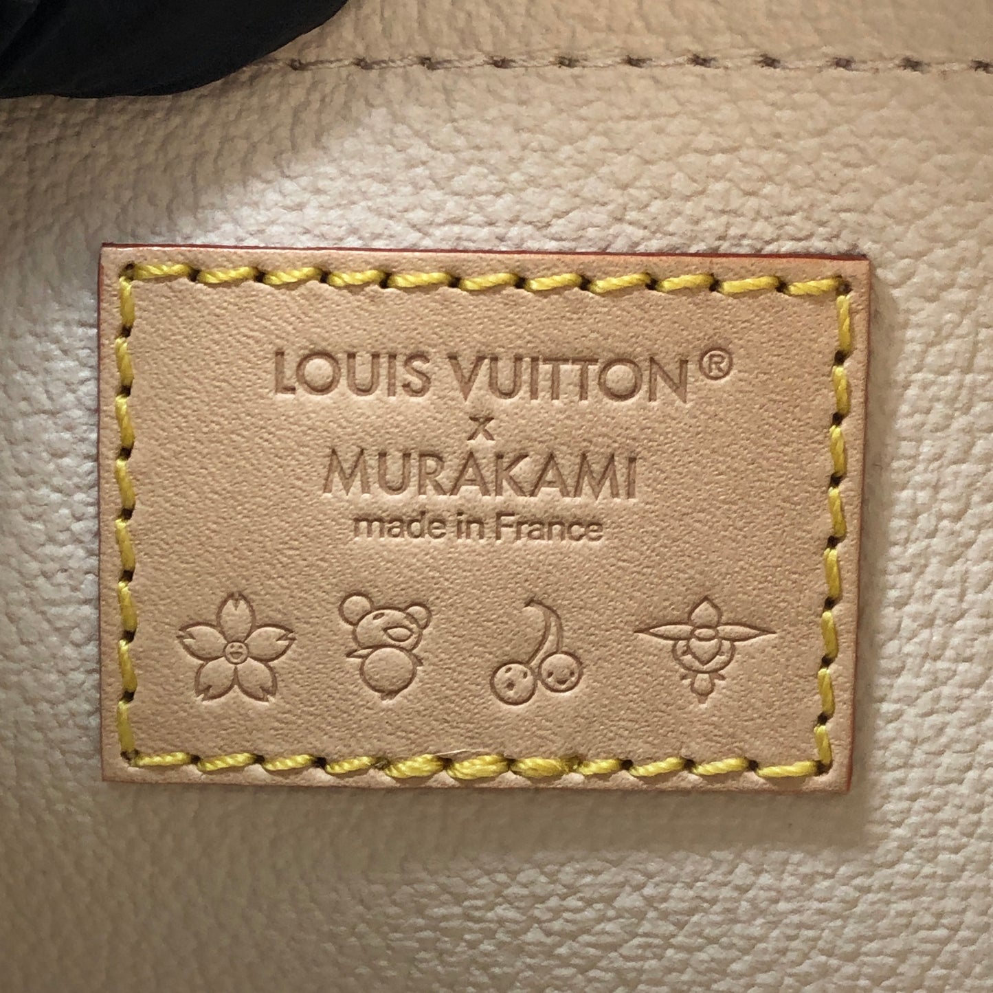 Louis Vuitton x Takashi Murakami White Multicolor Nice Mini Vanity Case Bag