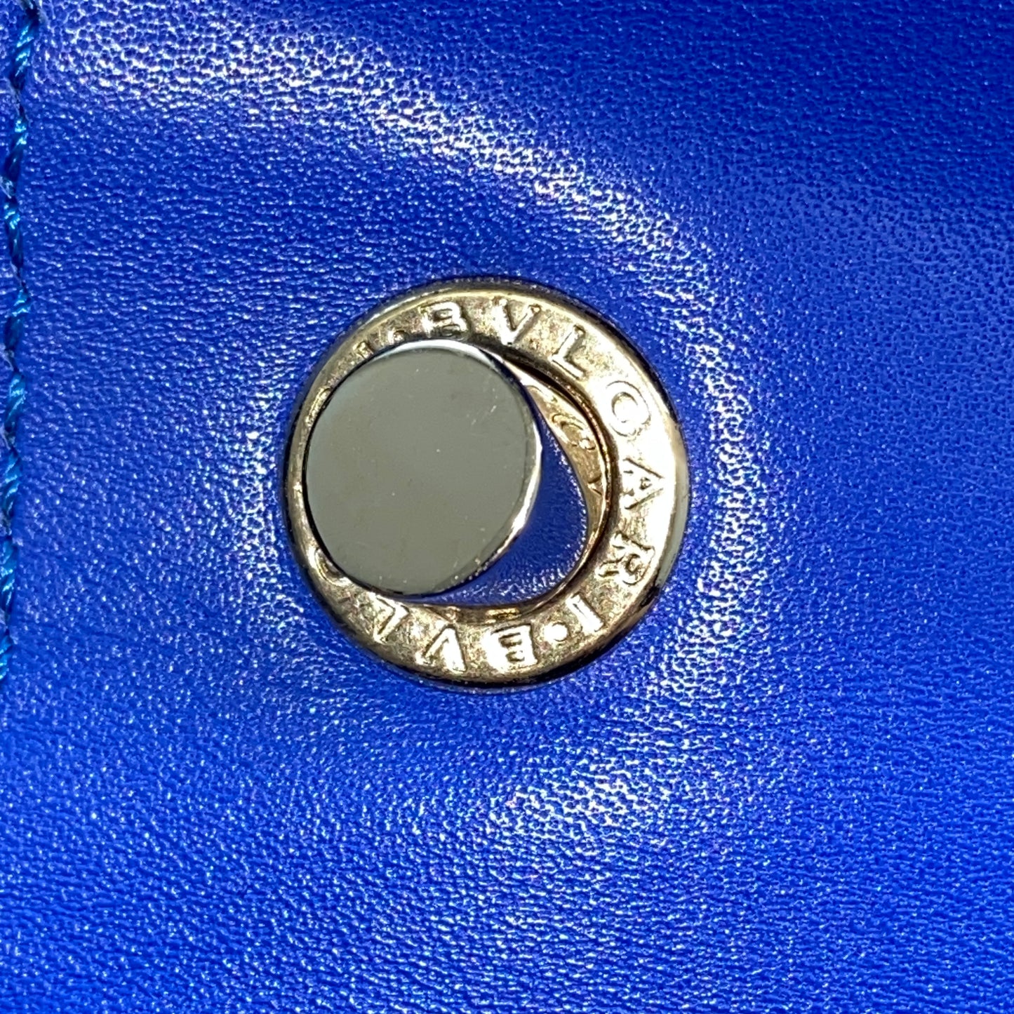 Bvlgari Royal Blue Serpenti Forever Flap Crossbody Bag