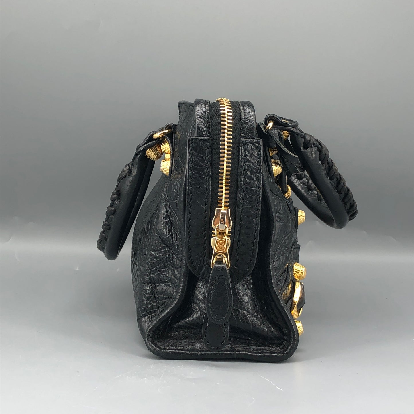 Balenciaga Black Mini City Handbag Shoulder Bag