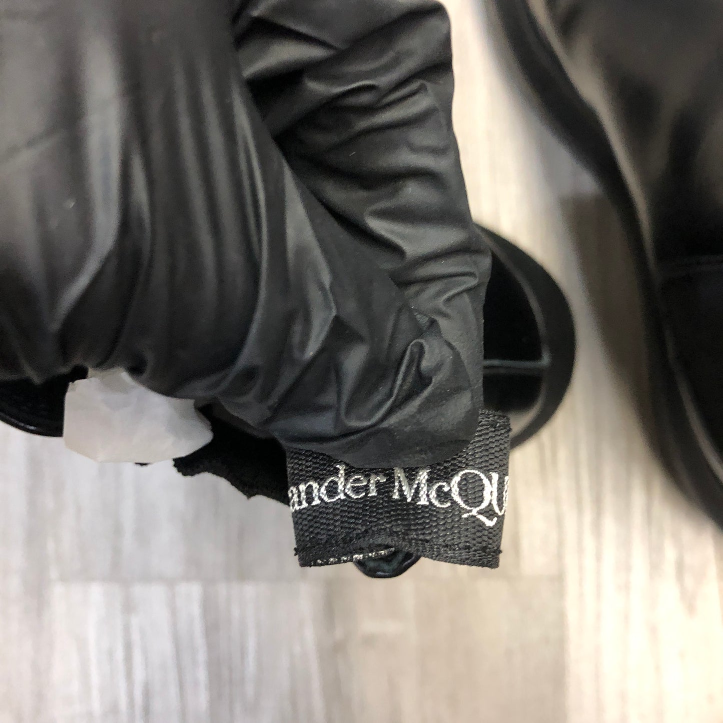 Alexander McQueen Women's Black Leather Chelsea Boots Size 35