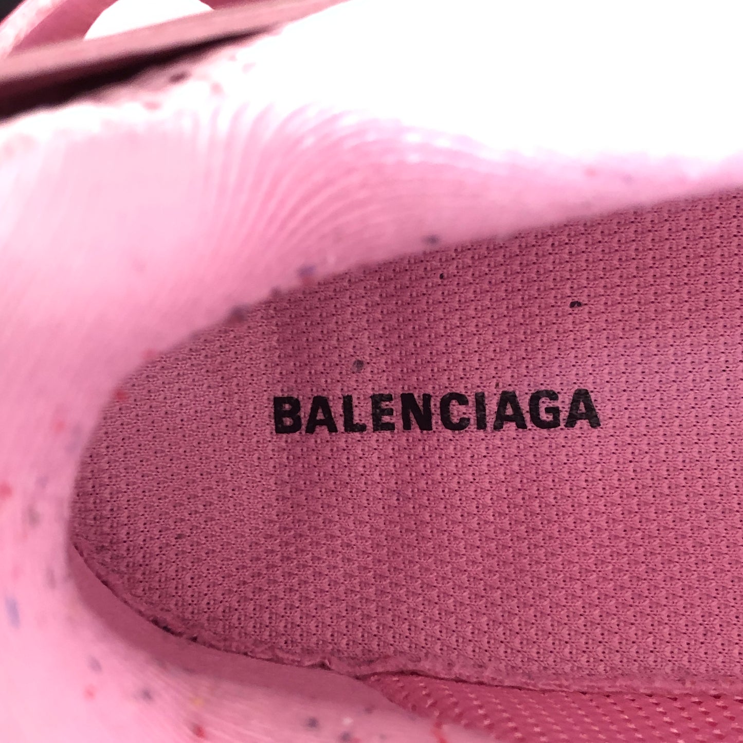 Balenciaga Women's Track Mesh Chunky Sneakers Size 37 Pink