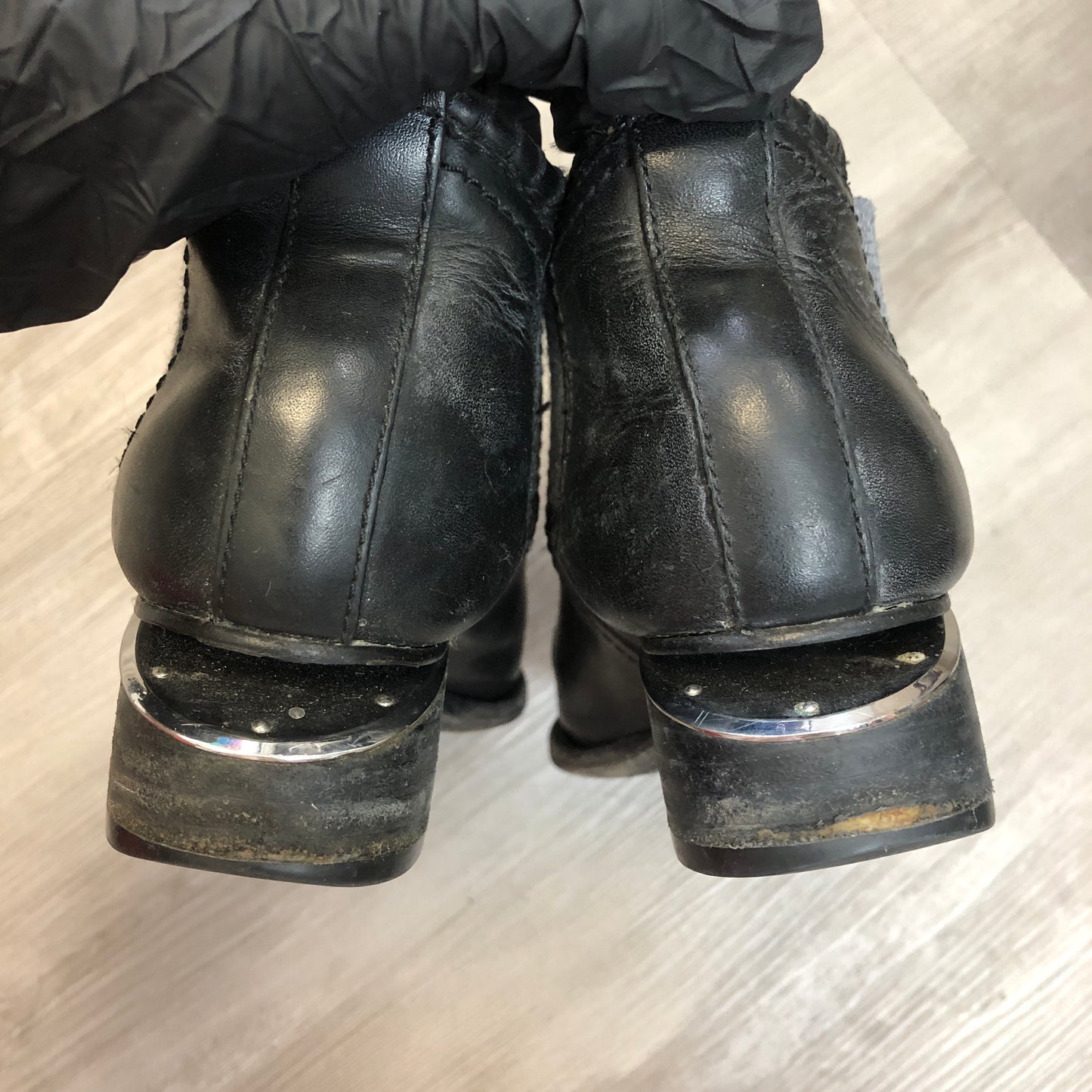 Alexander Wang Women's Black Leather Ankle Boots Size 36