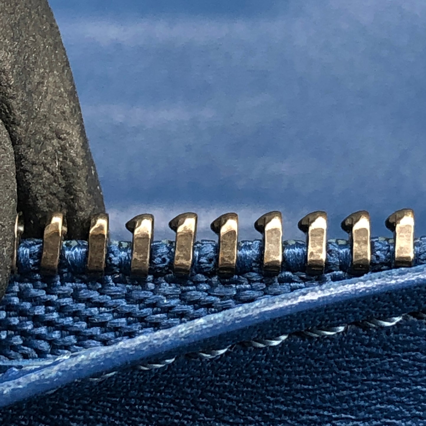 Louis Vuitton Blue Damier Infini Leather Long Wallet