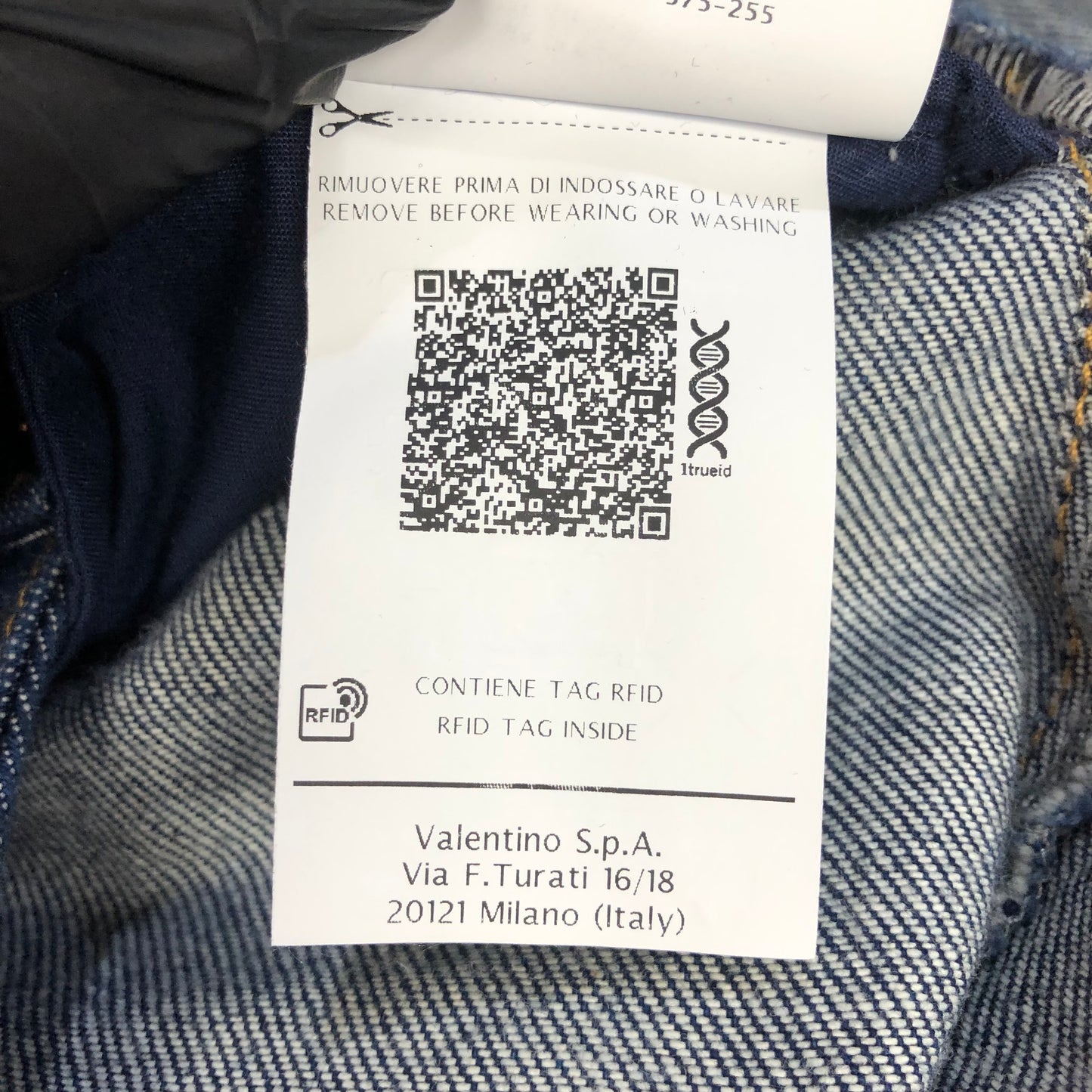 Valentino Garavani High-Waisted Denim Shorts