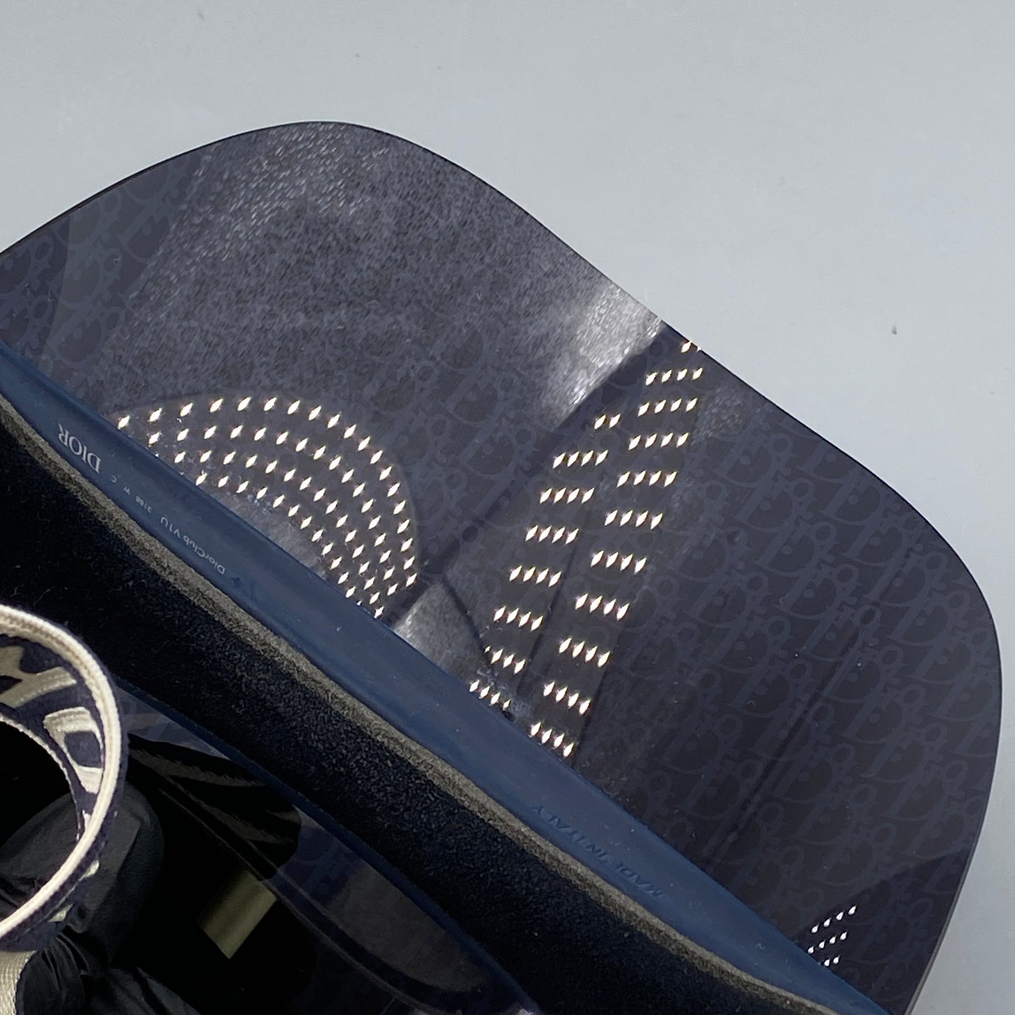 Christian Dior Navy Logo Visor