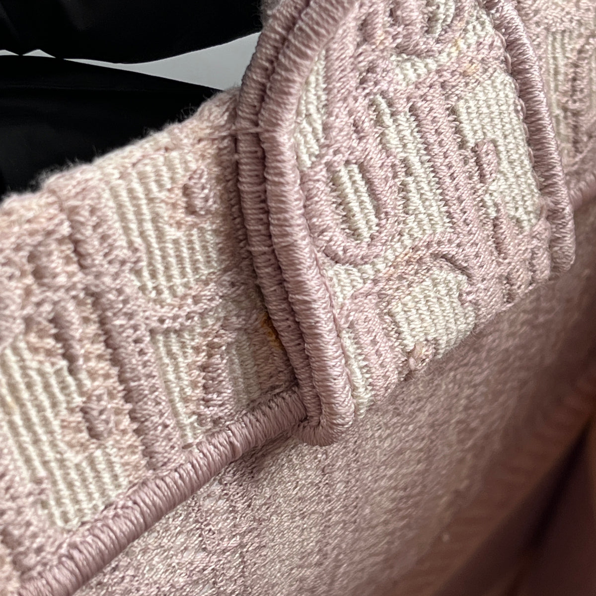 Christian Dior Oblique Medium Book Tote Rose Des Vents