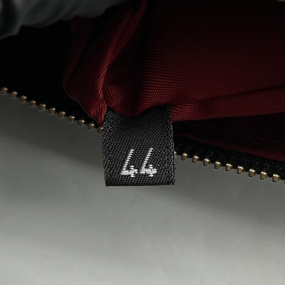 Dolce&Gabbana Black Heraldic Print Clutch Pouch