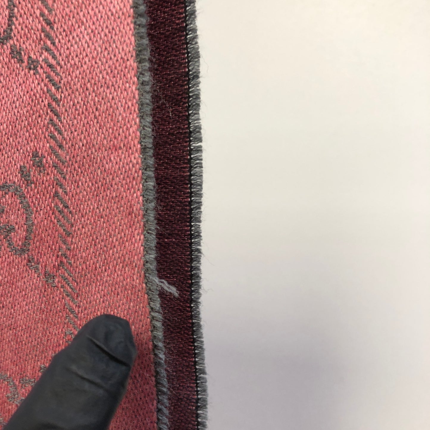 Gucci GG Supreme Reversible Wool Scarf