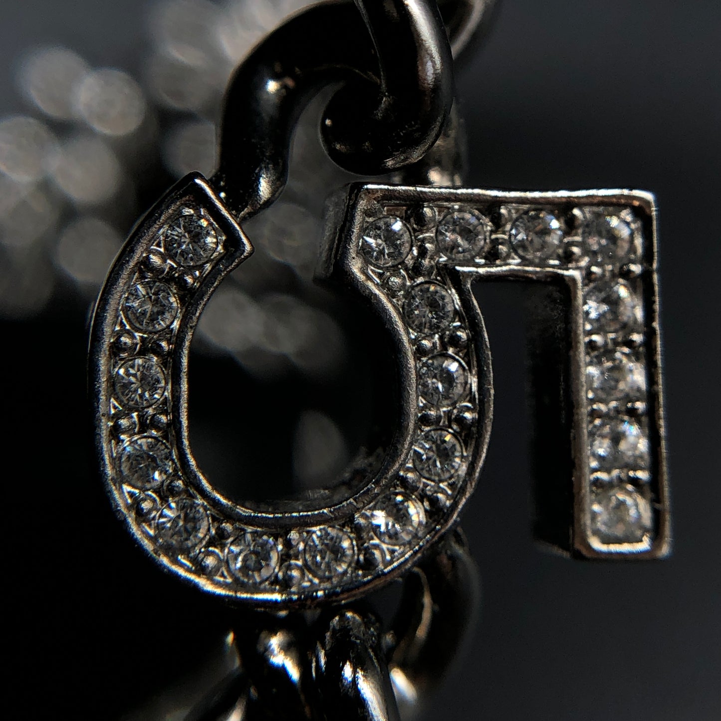 Chanel Crystal CC & Star Necklace
