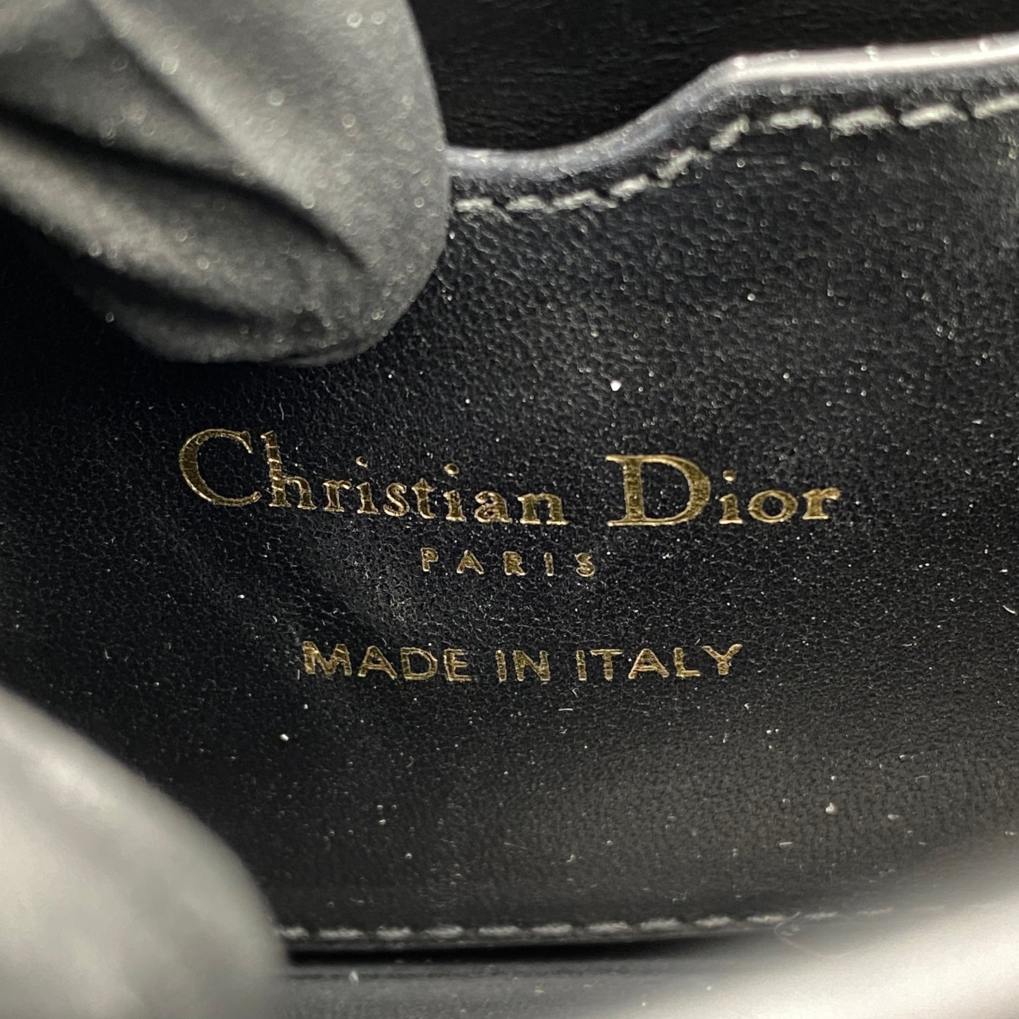 Christian Dior mini Montaigne Box Bag Black