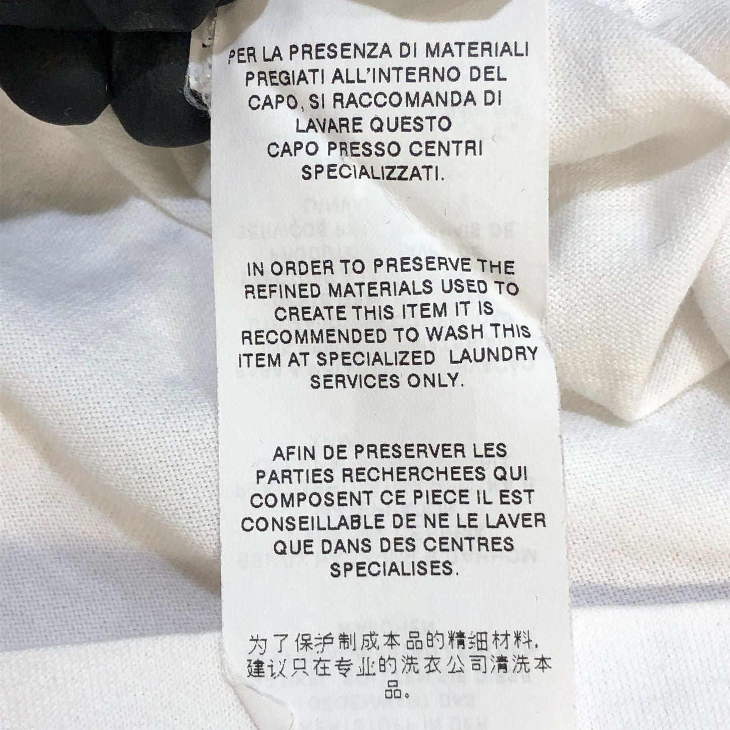 Dolce & Gabbana White Floral Print Short Sleeve T‑Shirt Size 44