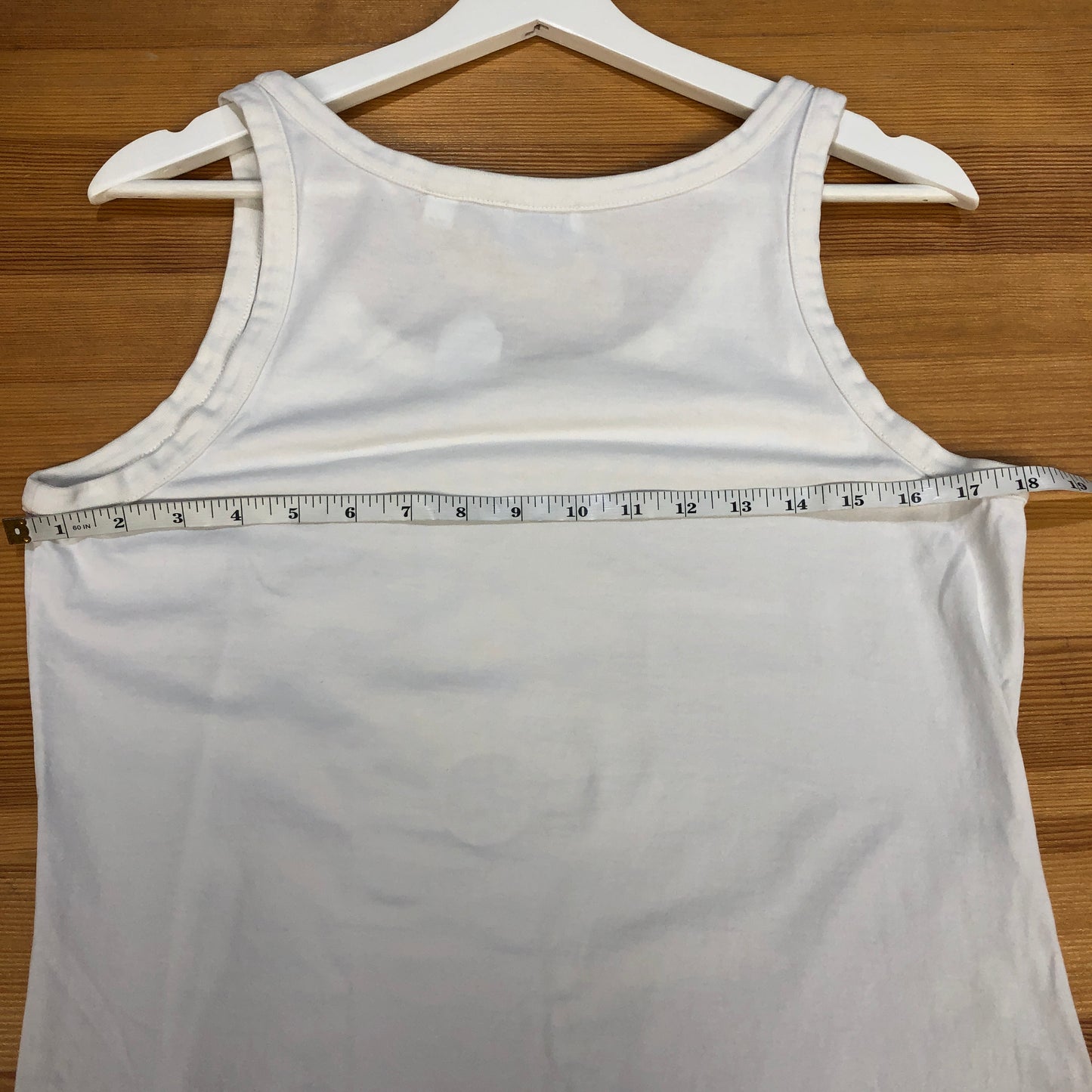 Burberry White Deer Graphic Tank Top Size M