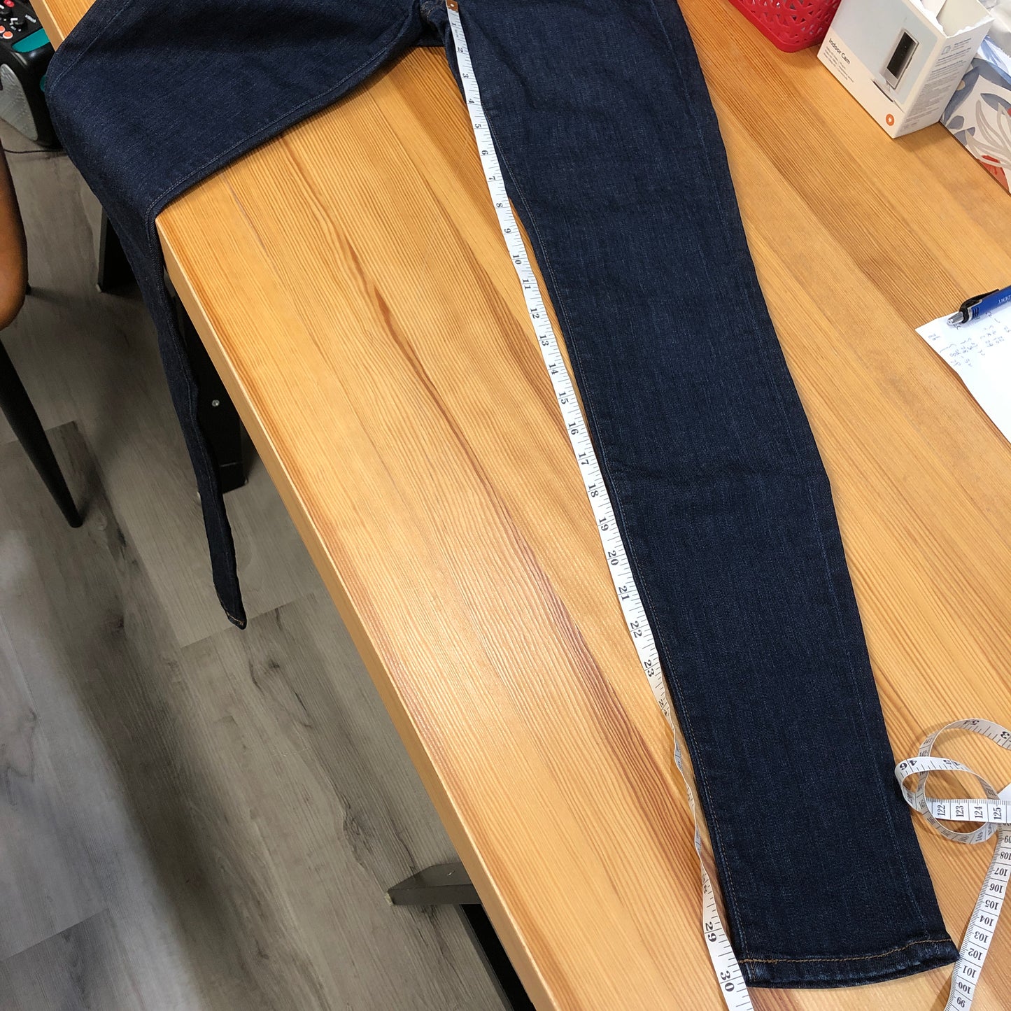 J Brand Dark Blue Skinny Jeans Size 26