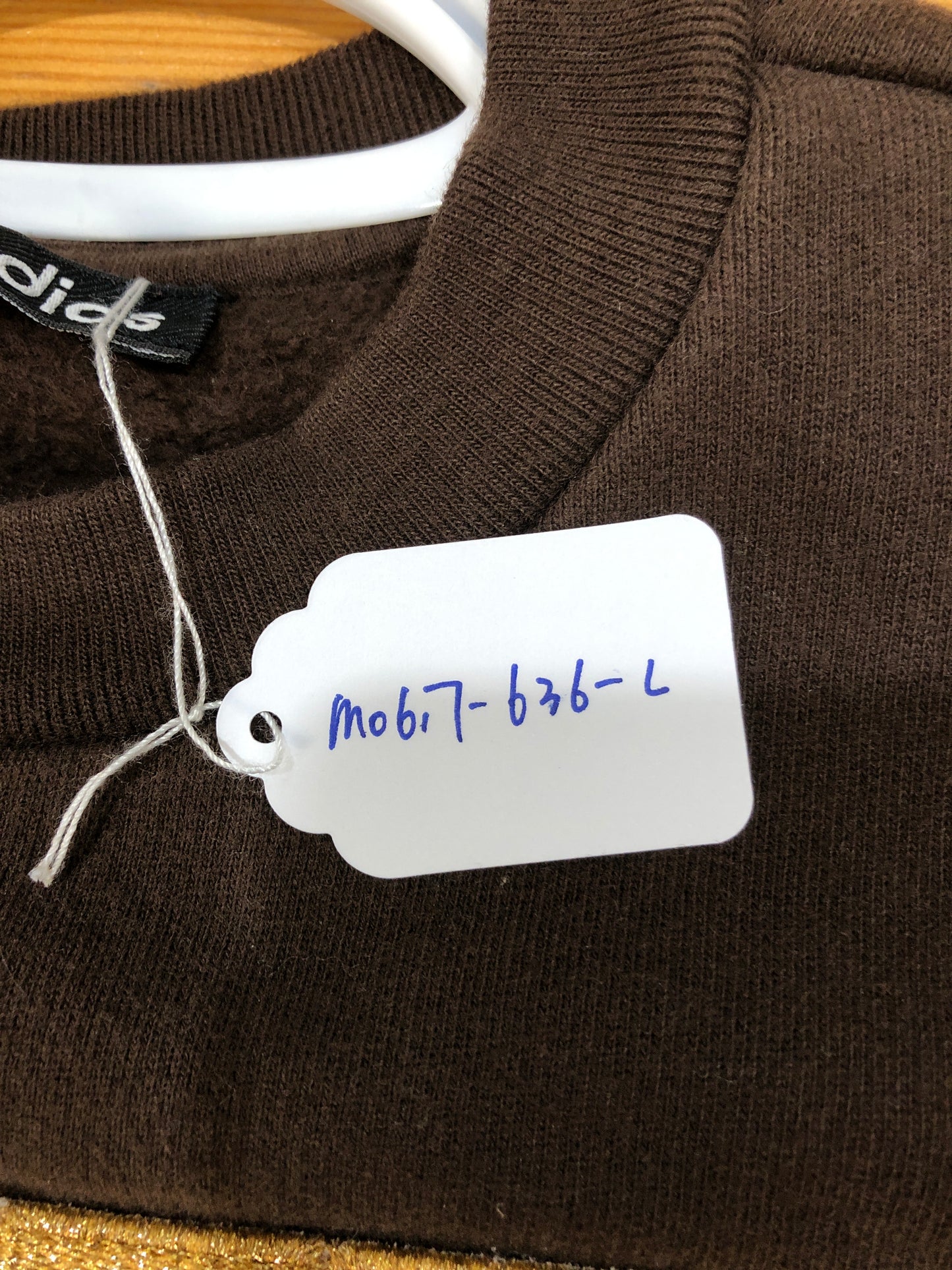 Acne Studios Brown Cotton Lovers In The Waves Print Crew Neck Sweatshirt Size L