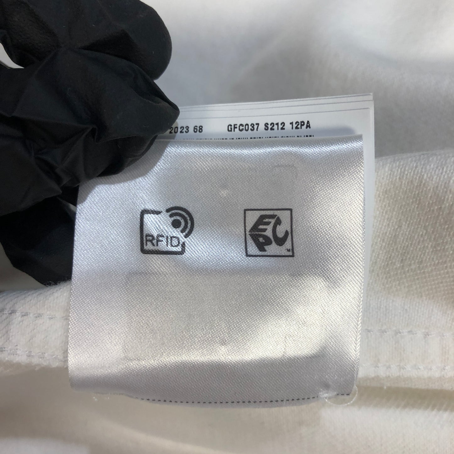 Prada White Short-Sleeve Cotton Shirt Size 36
