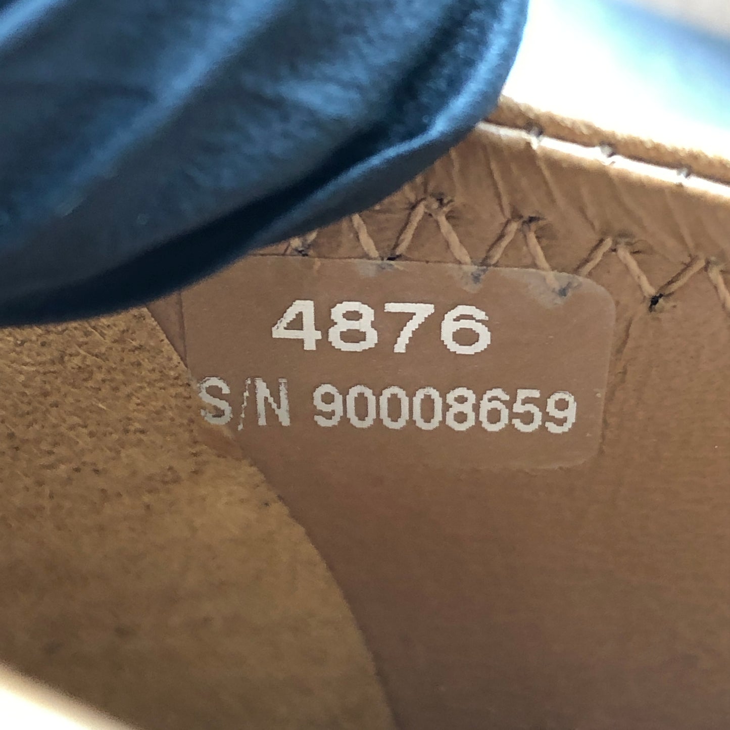 Tory Burch Tan Tumbled Leather Wedge Flats Size 7
