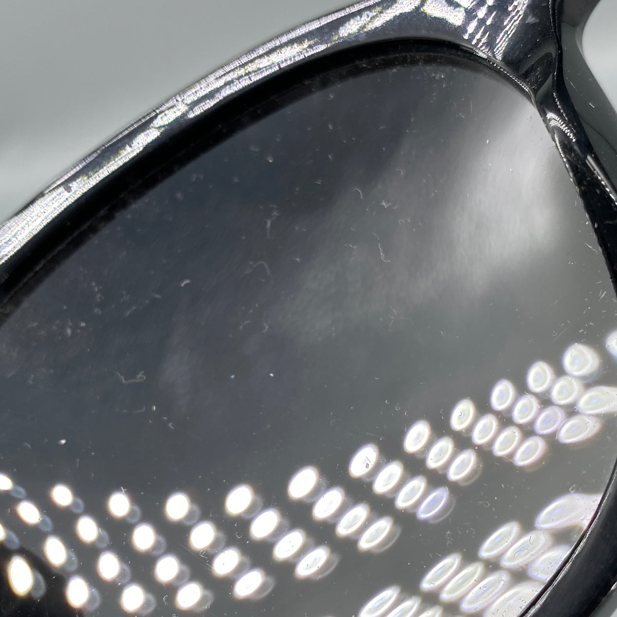 Chanel Oval Sunglasses Black