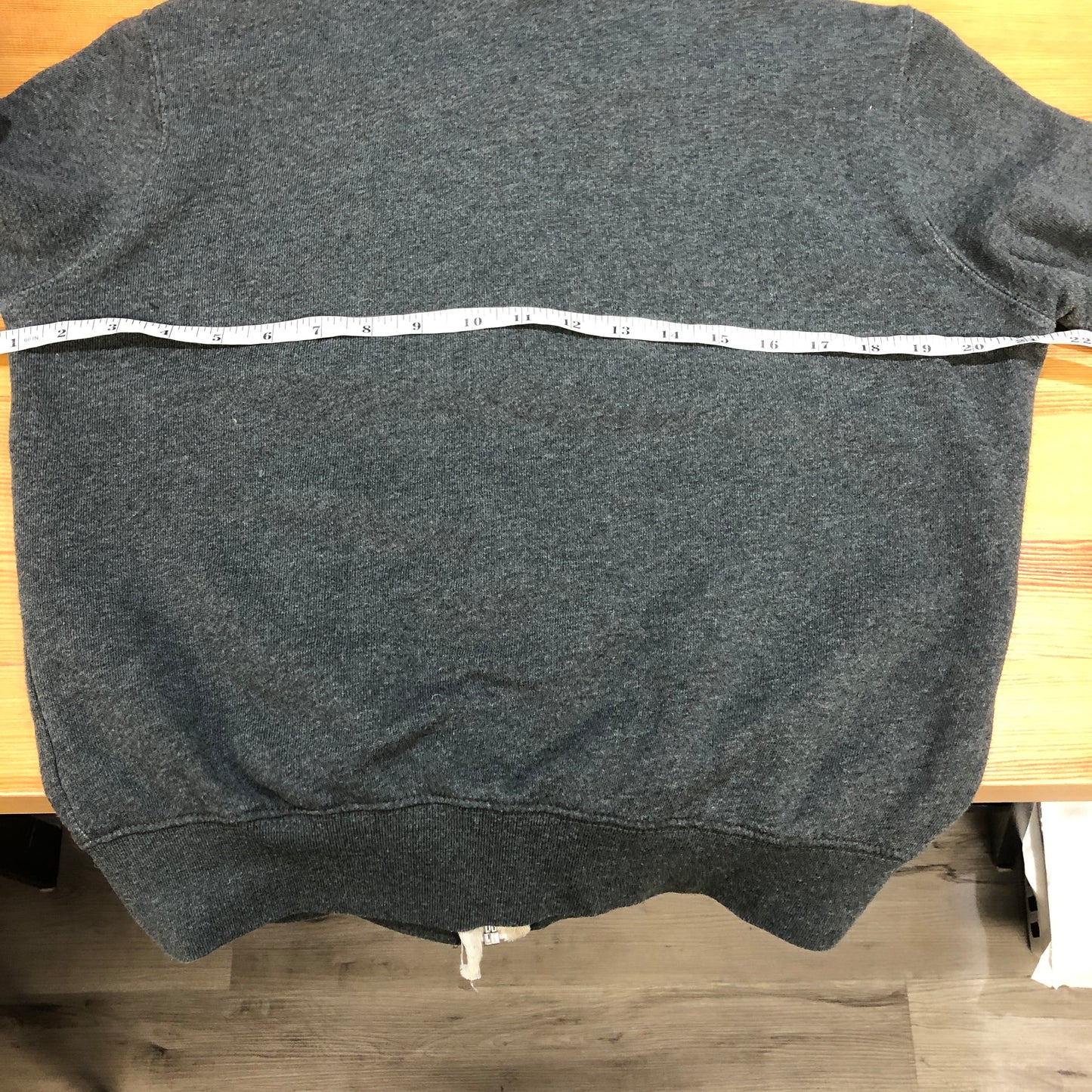 Brandy Melville Zip-Up Hoodie 160/84A Grey