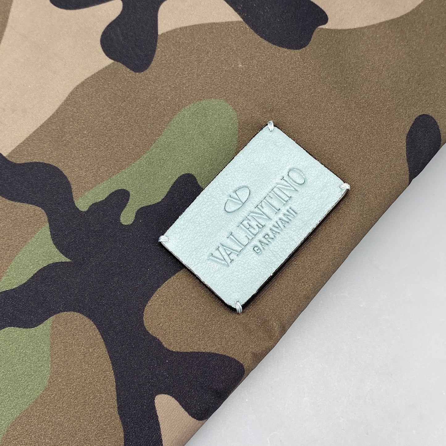 Valentino Camo Clutch Pouch Bag