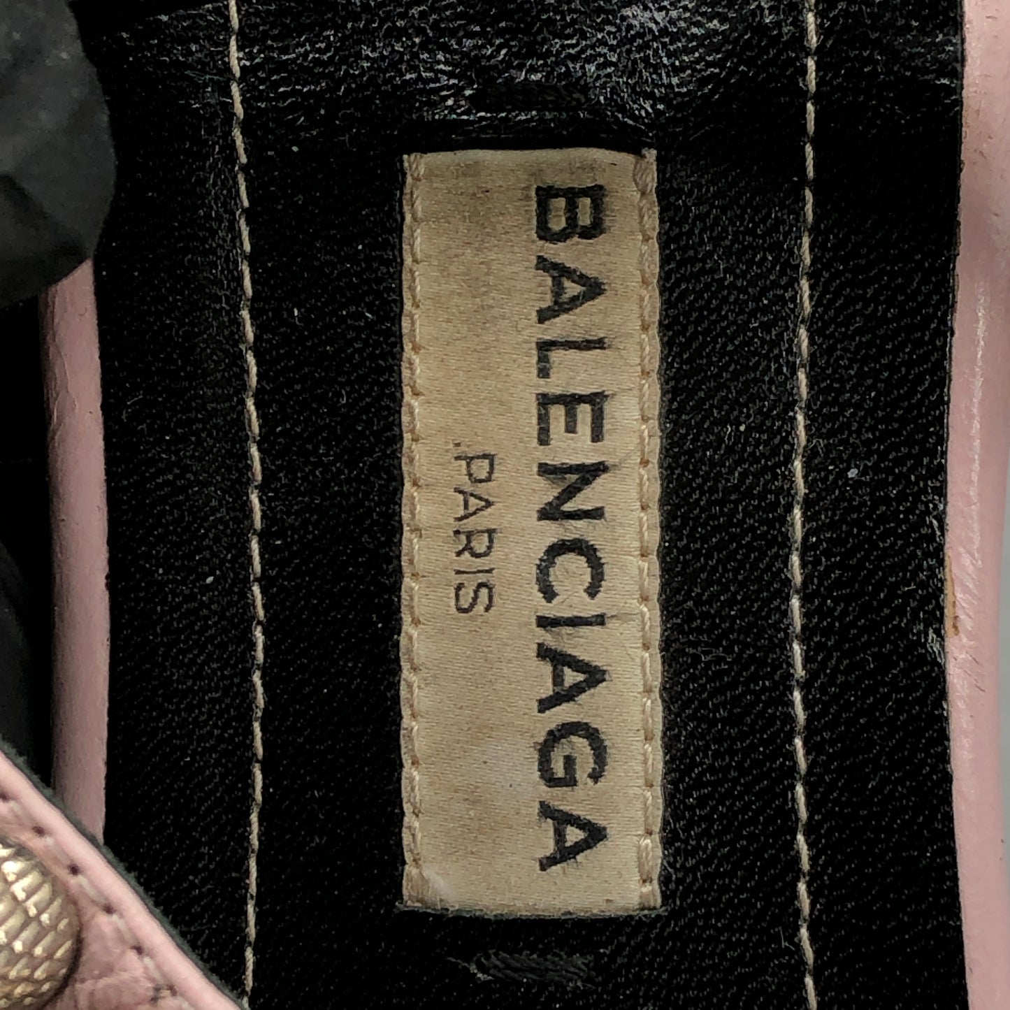 Balenciaga Women's Studded Thong Sandals 35.5 Pink