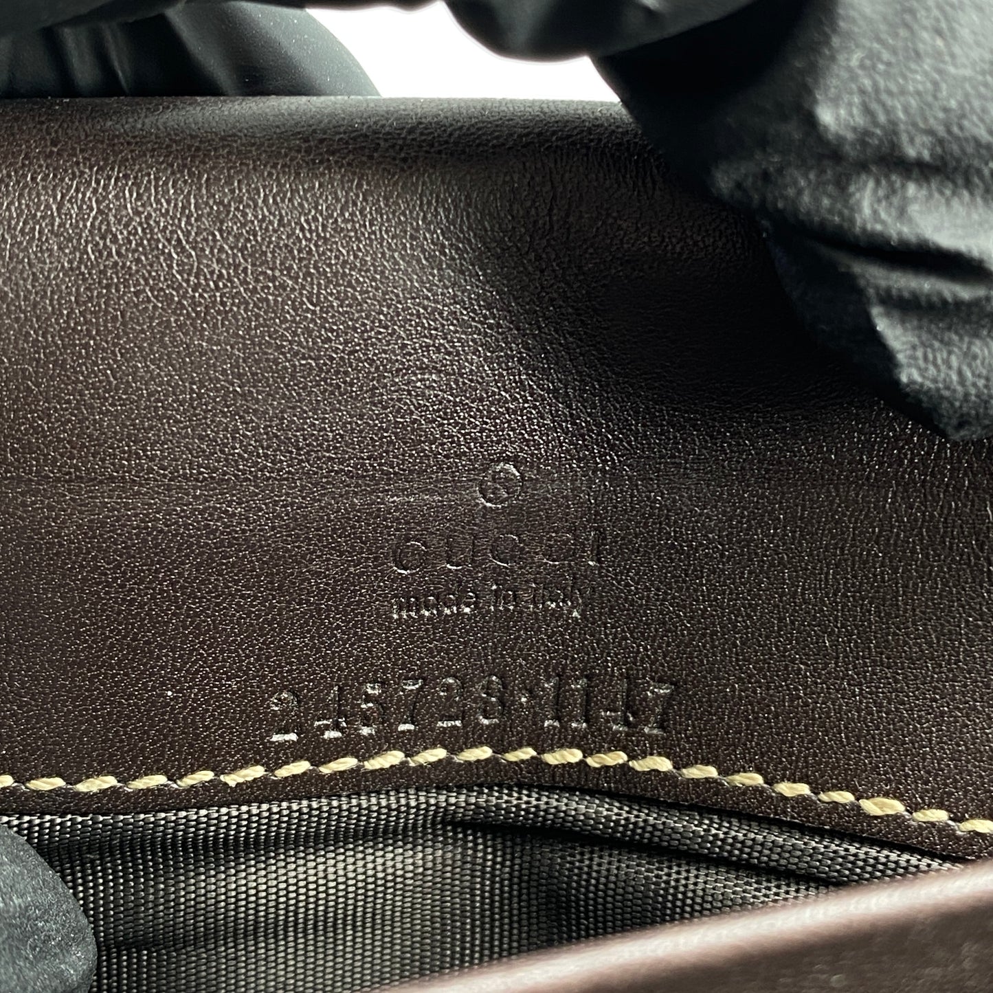 Gucci Beige GG Canvas Heart Double G Snap Long Wallet