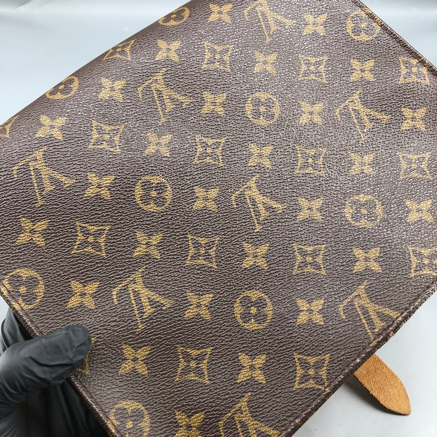 Louis Vuitton Monogram Cartouchiere GM Crossbody Bag Brown