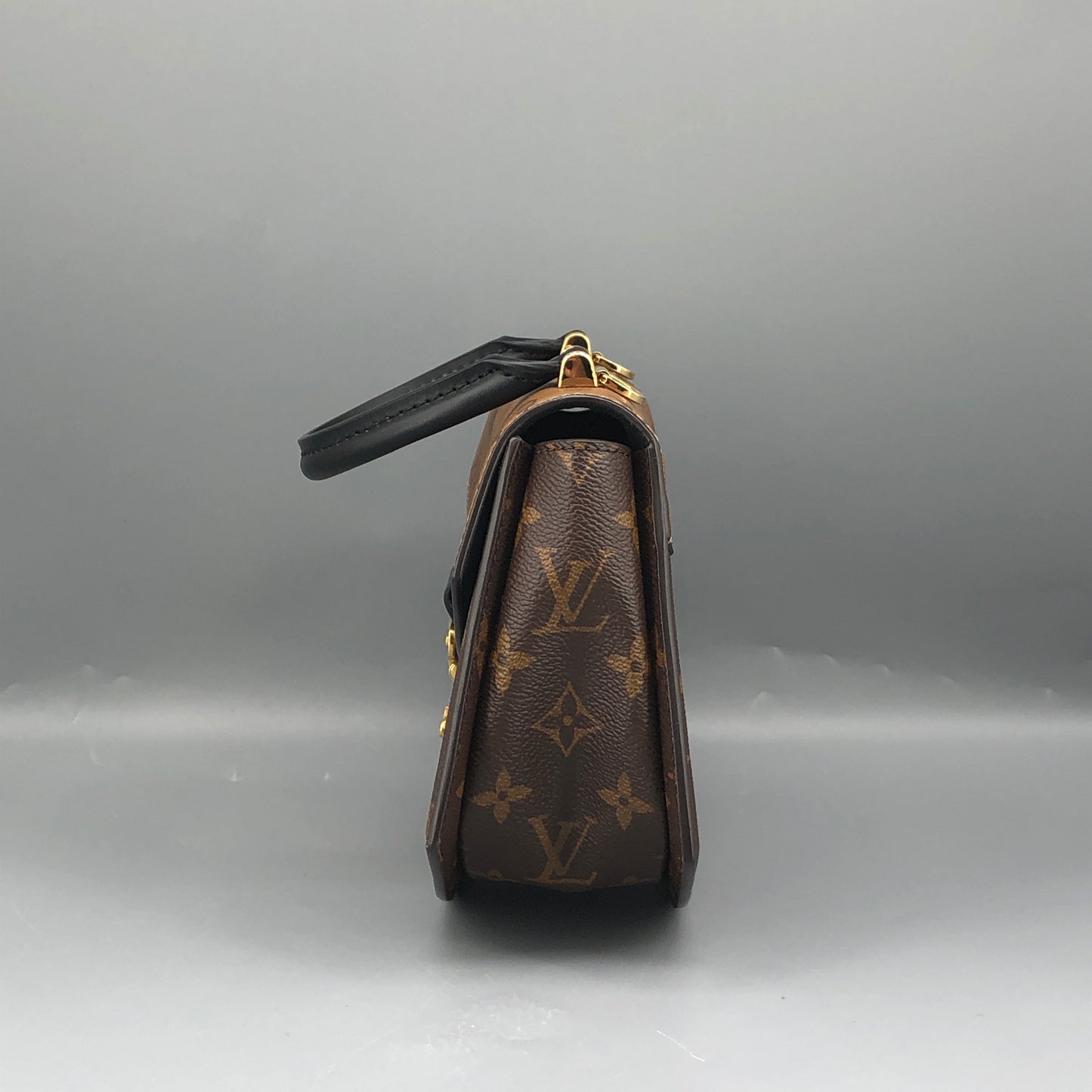 Louis Vuitton Monogram Reverse Tilsitt Bag Brown