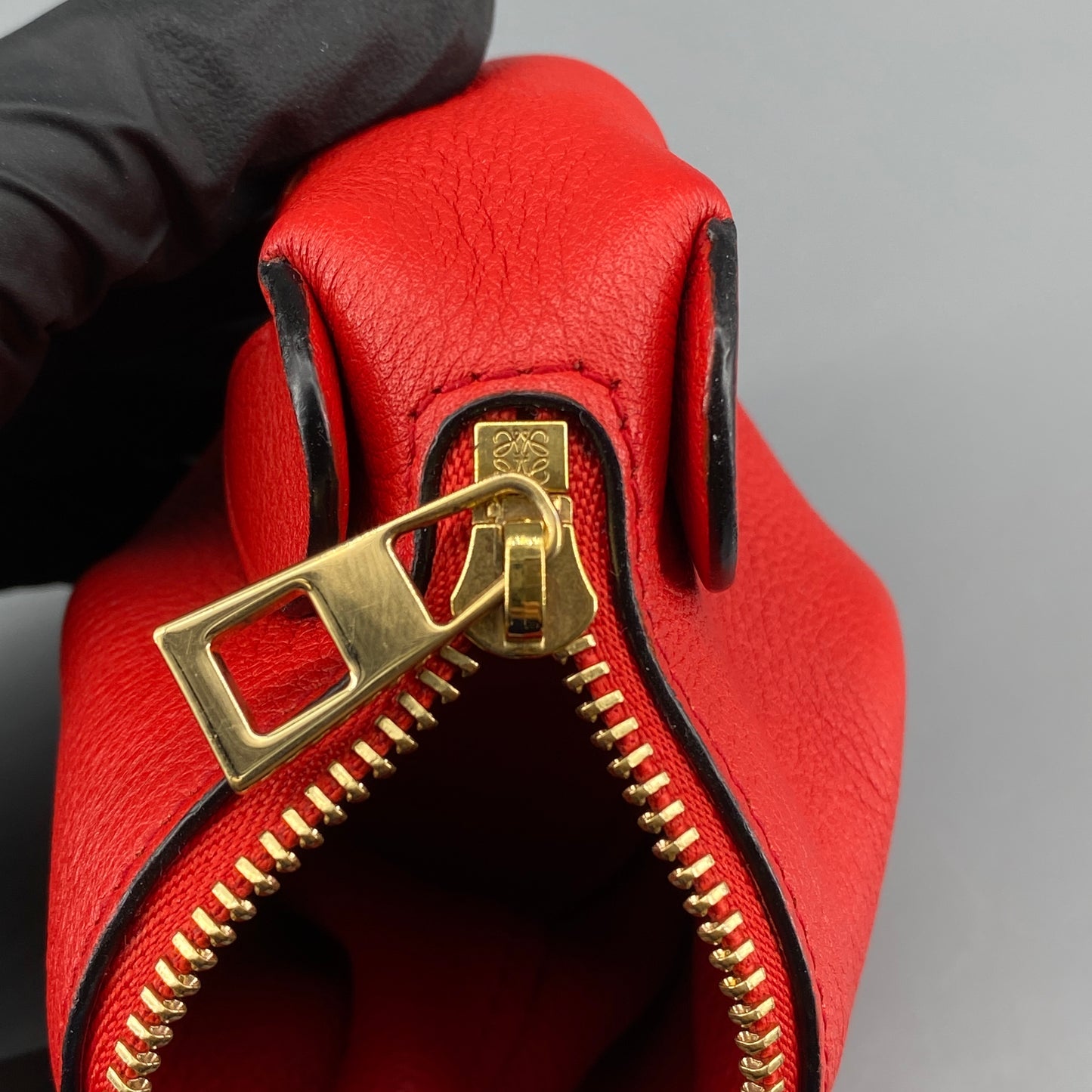 Loewe Red Elephant Mini Coin Purse