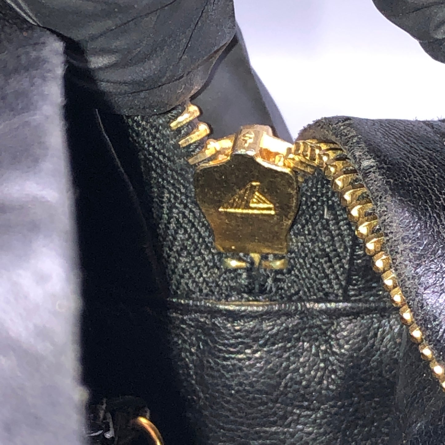 Chanel Black Quilted Leather Camera Bag