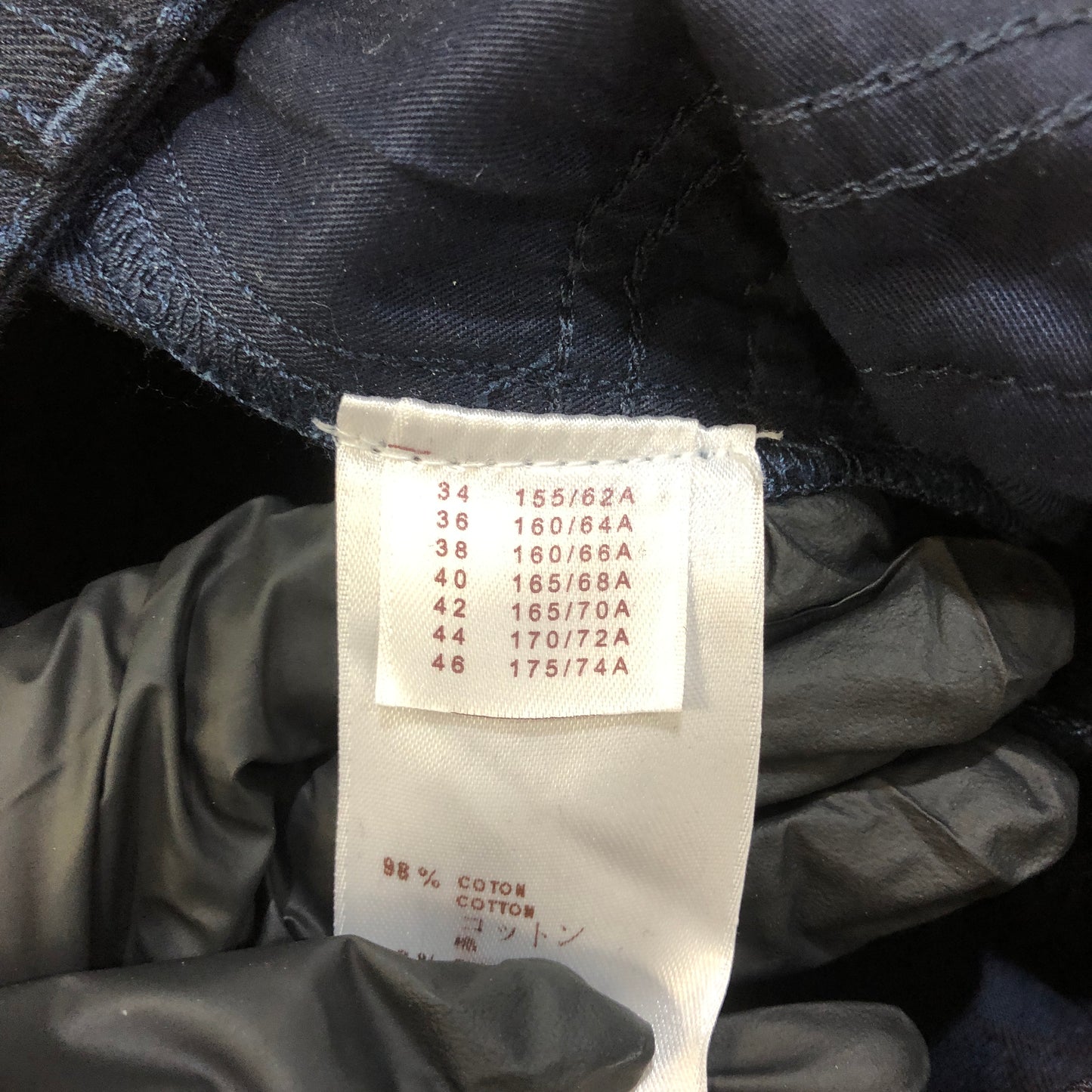 Louis Vuitton Monogram Navy Slim Fit Pants Size 36