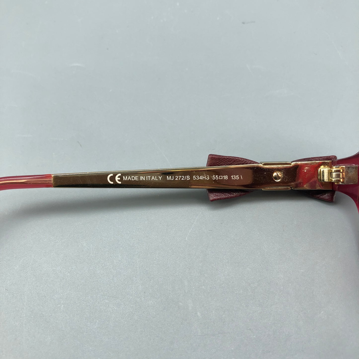 Marc Jacobs Square Sunglasses 135mm Red/Purple