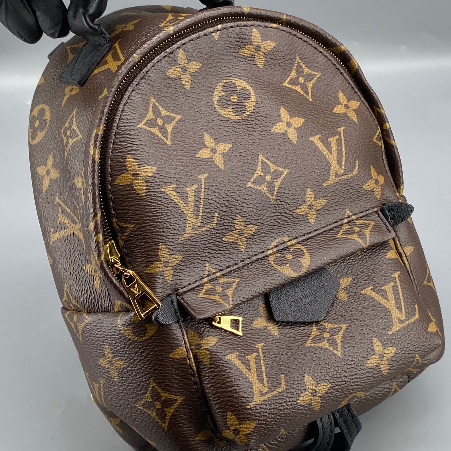 Louis Vuitton Mini Palm Springs Brown Monogram Canvas Backpack