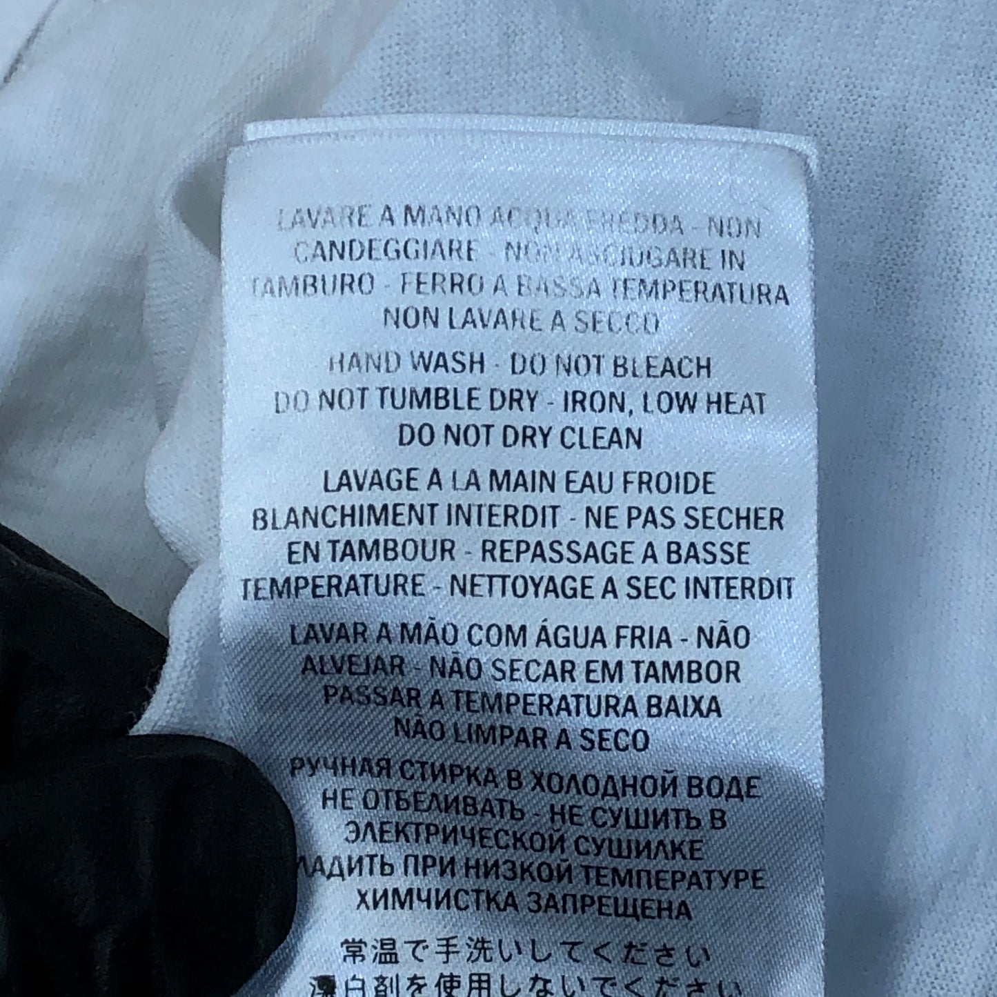 Gucci White Logo Embellished T-Shirt Size M