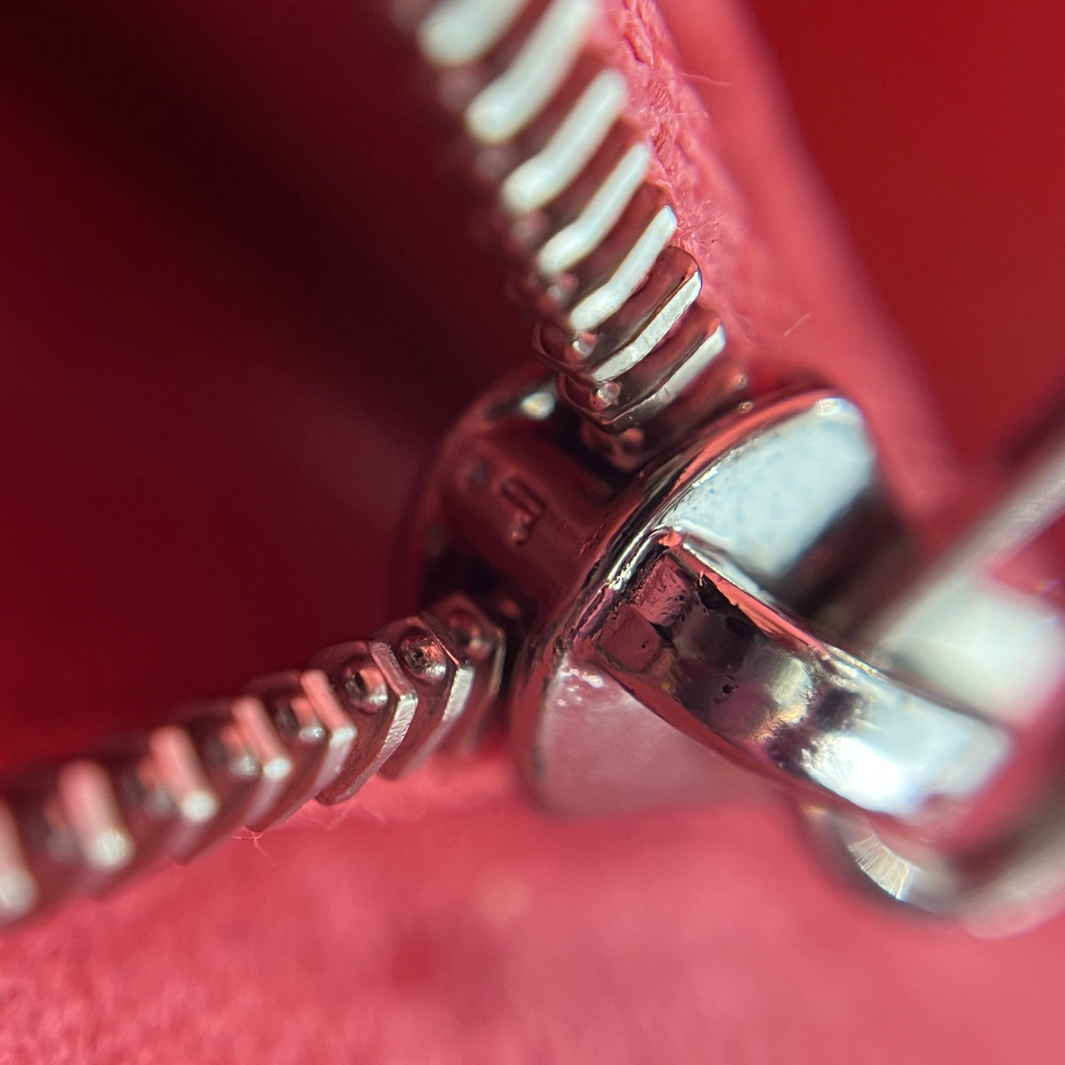 Louis Vuitton Coral Pink Epi Wallet On Chain