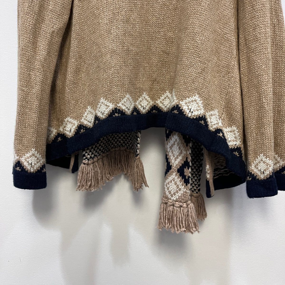 SeeBy Chloe Brown Knit Cardigan  Size  XS