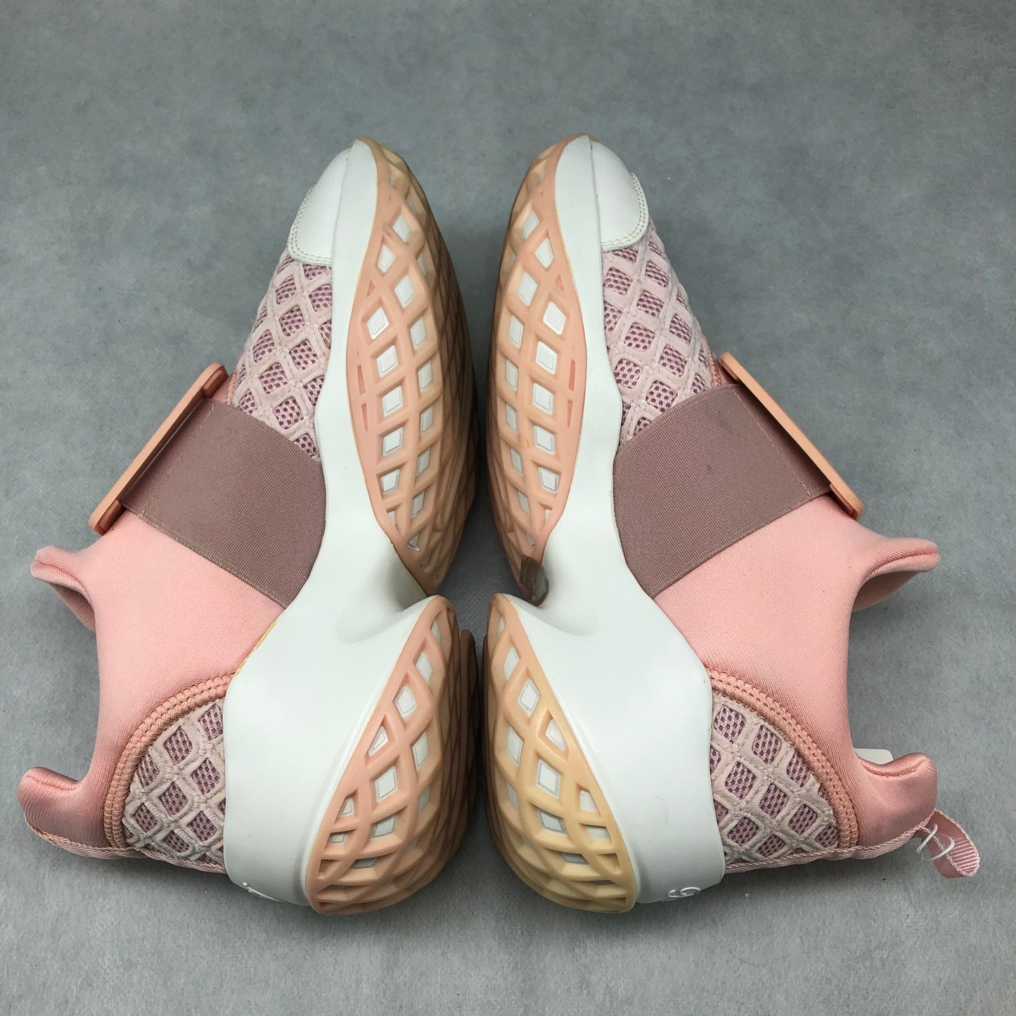 Roger Vivier Pink Buckle Strap Sneakers Women's Shoes Size 37