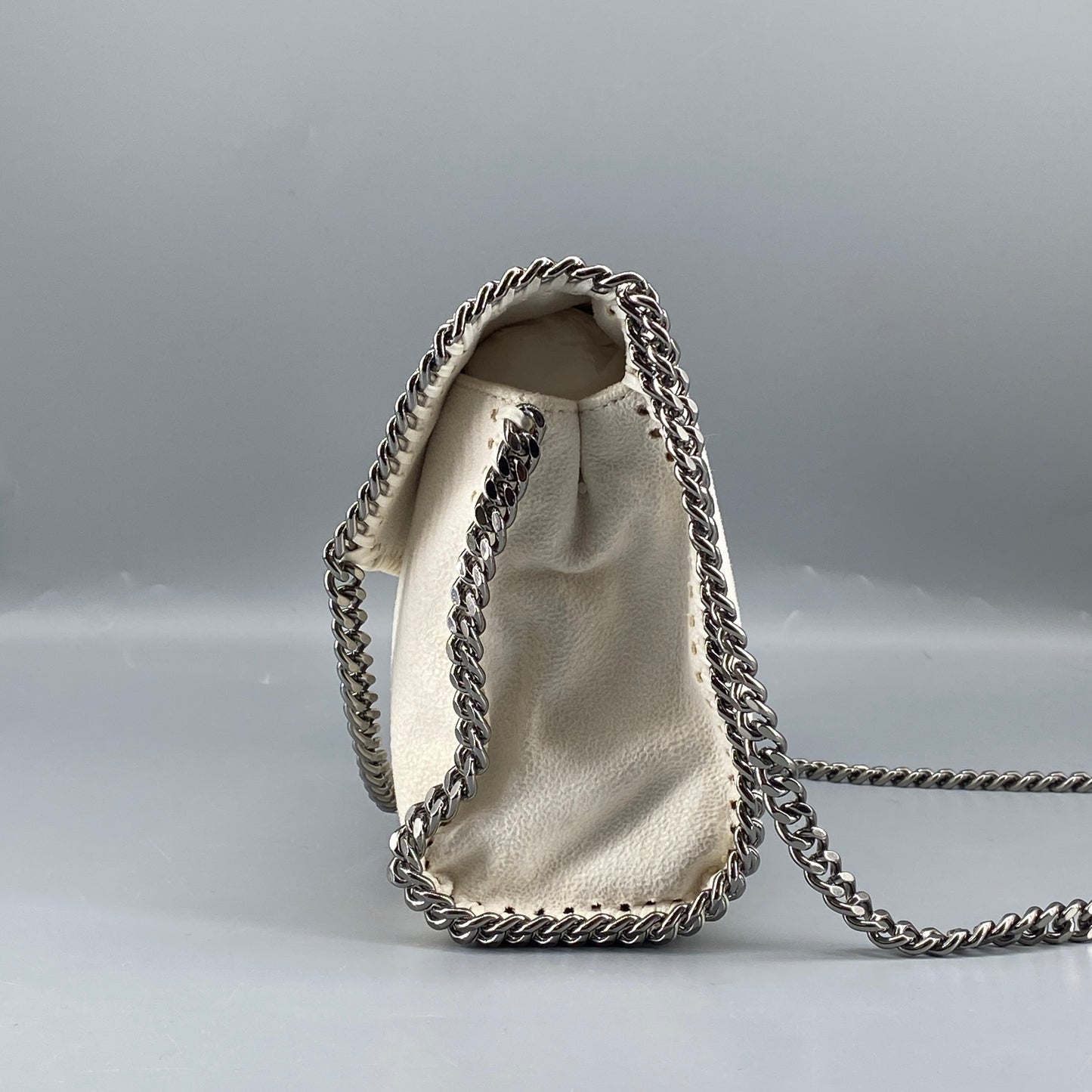 Stella McCartney Cream Falabella Crossbody Bag