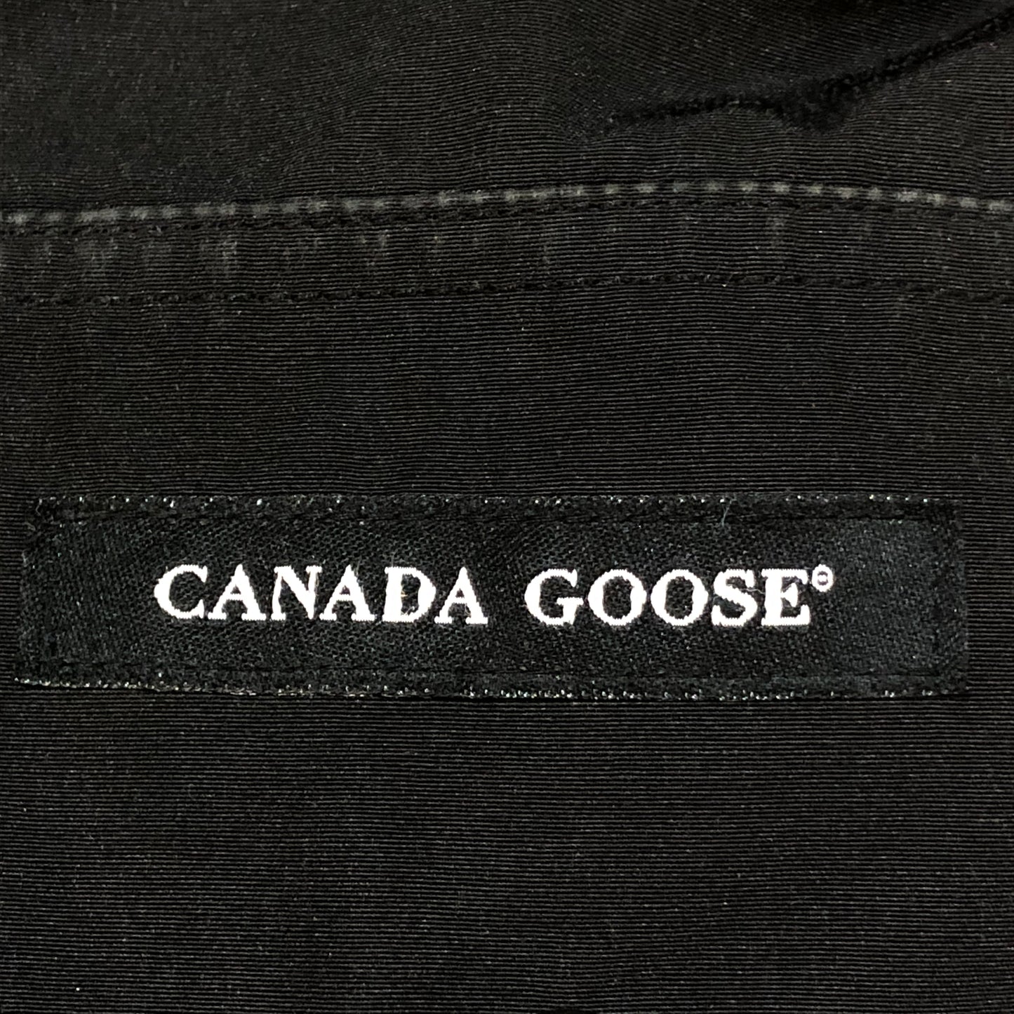 Canada Goose Black Mid-Length Fur Hood Parka Size S