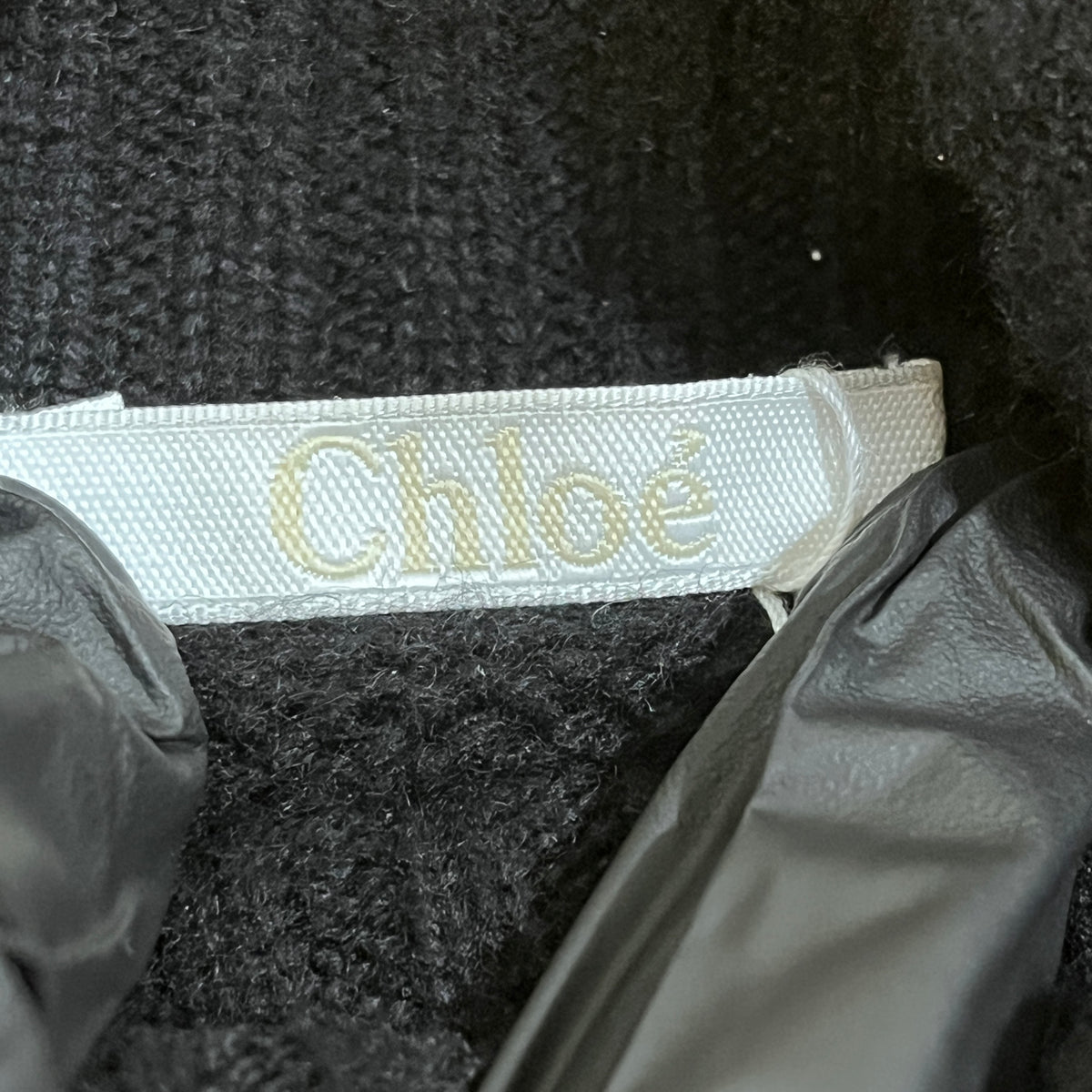 Chloe Black Turtleneck Sweater Size S