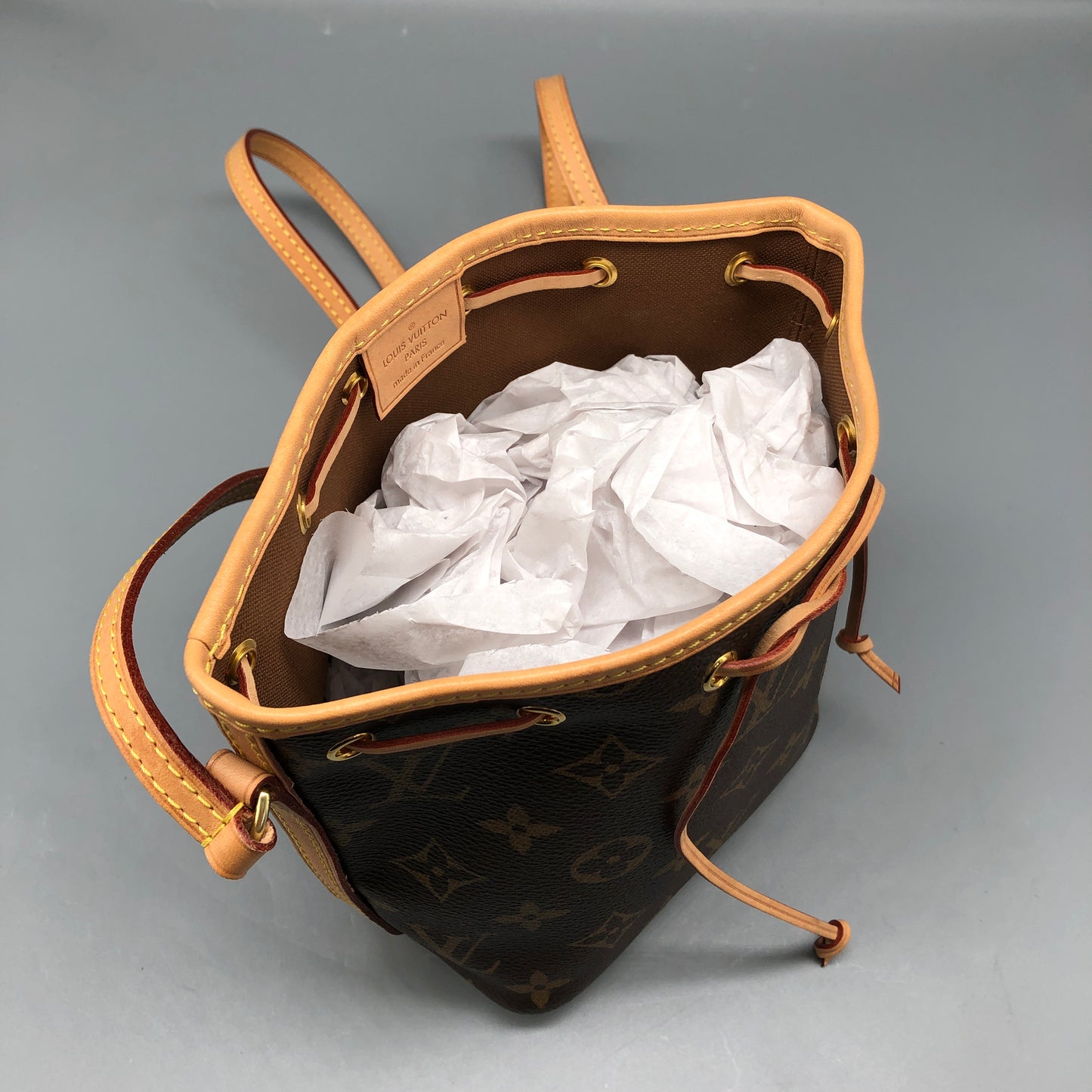 Louis Vuitton Brown Monogram Canvas Nano Noé Bag